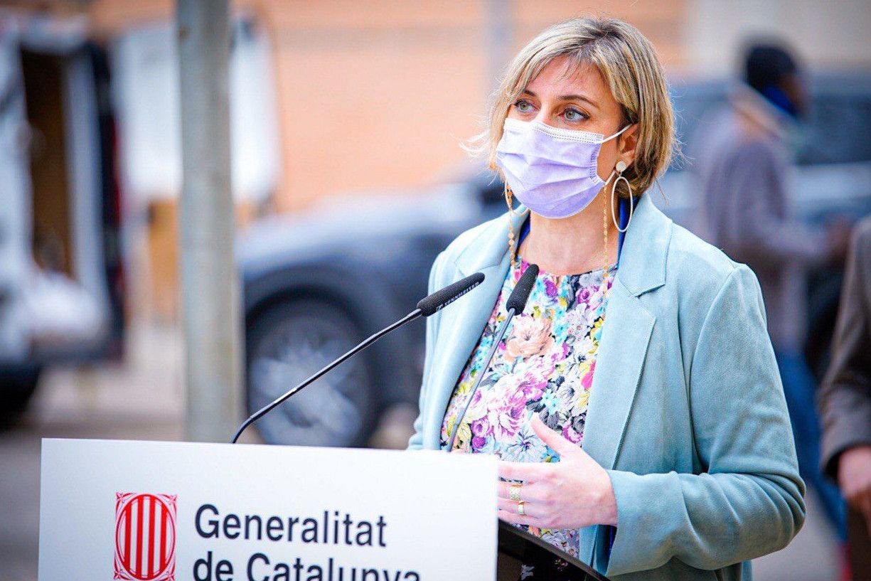 La consellera de Salut, Alba Vergés. FOTO: ACN