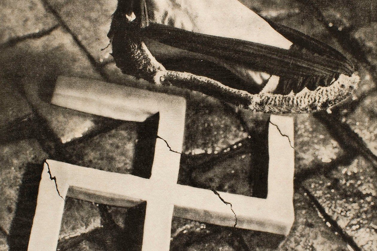 "Aixafem el feixisme" és l'obra més icònica de Pere Català i Pic 