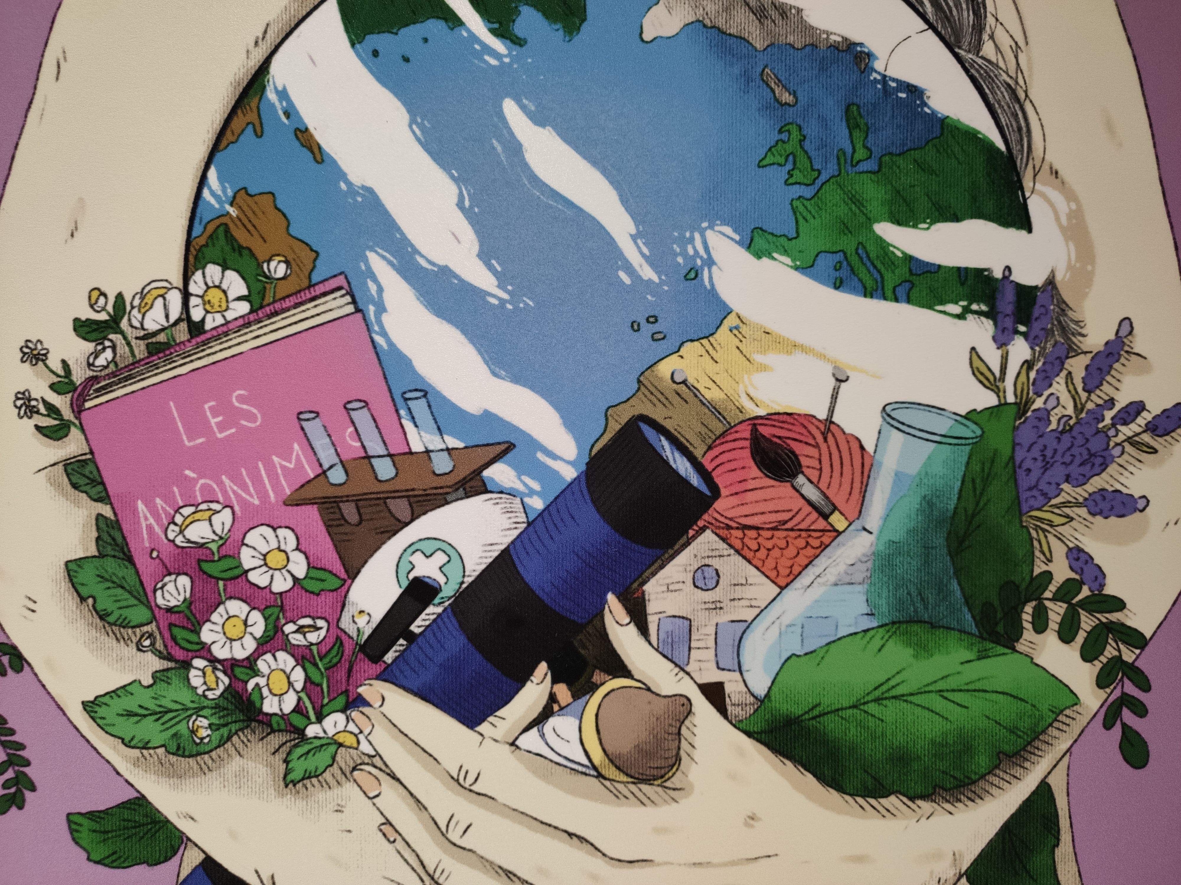 La il·lustració de la programació d’aquest 2021 està creada per la rubinenca Esmeralda Hernández Méndez. 