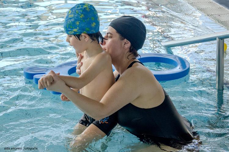 Tornen a l'activitat els grups de natació adaptada a Rubí. FOTO: Cedida