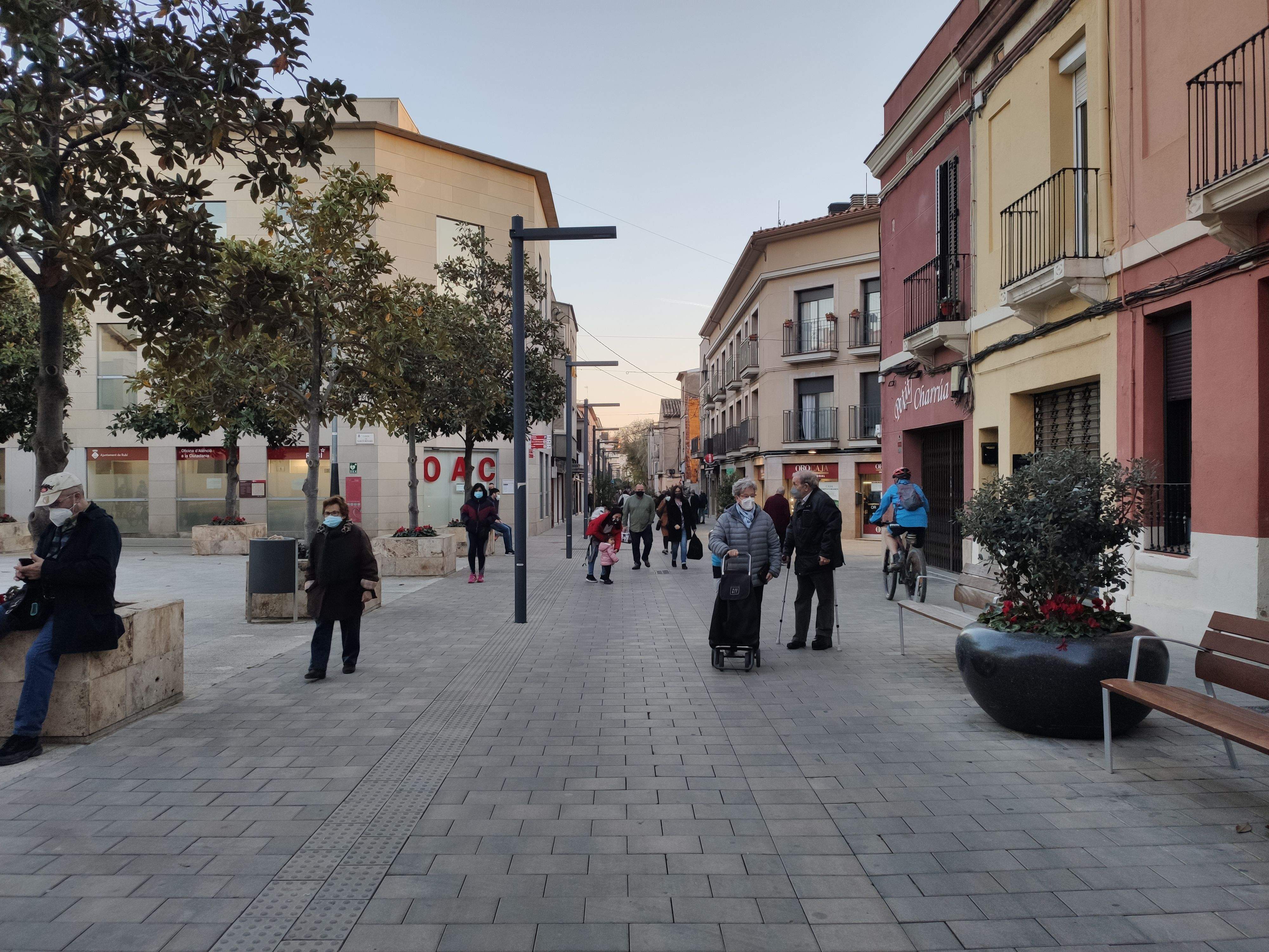 Indicadors del coronavirus a Rubí segons les últimes dades del Departament de Salut. FOTO: Núria Hueso