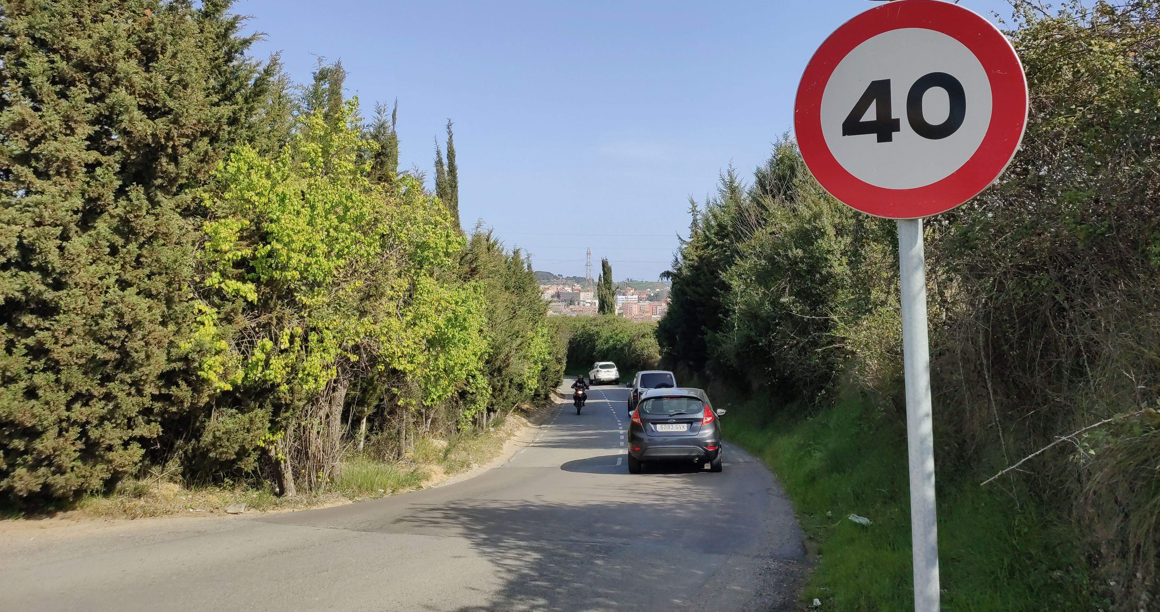 Inici del Camí Antic de Rubí. FOTO: Redacció Inici del Camí Antic de Rubí. FOTO: Redacció