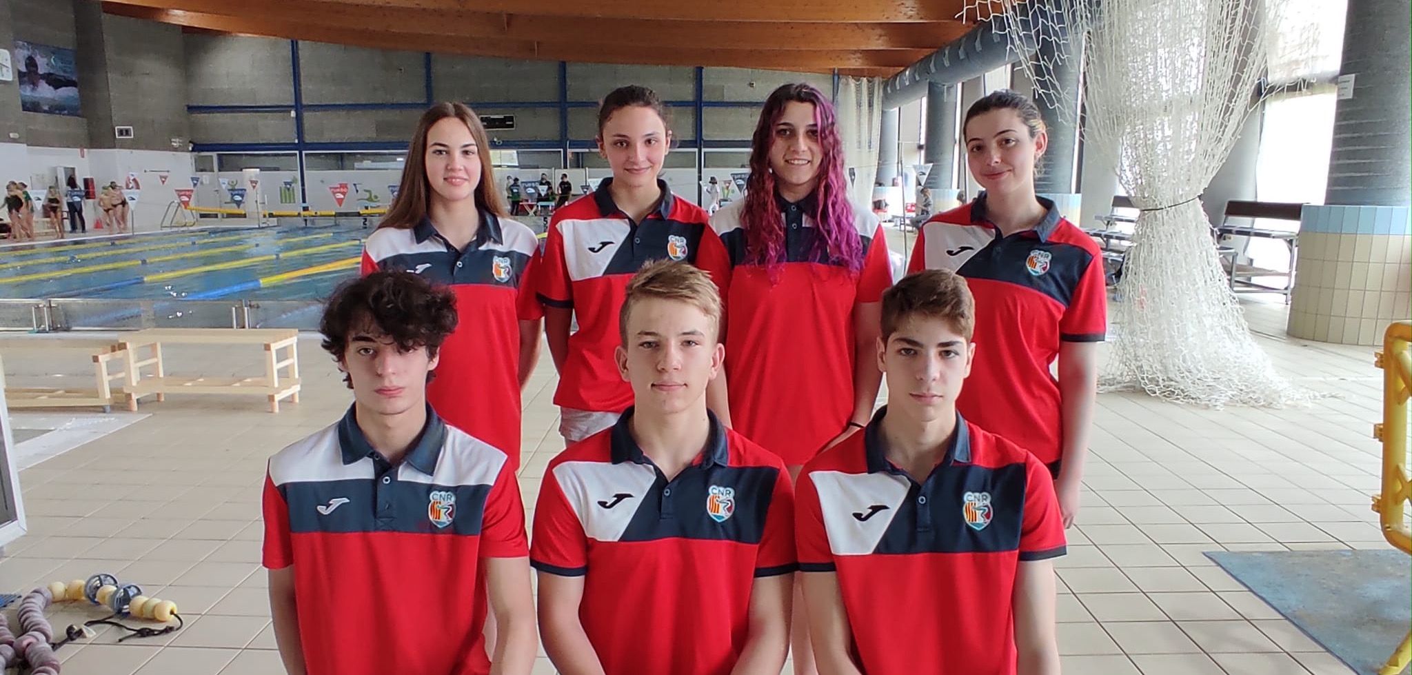 La secció de natació del CN Rubí. FOTO: Cedida