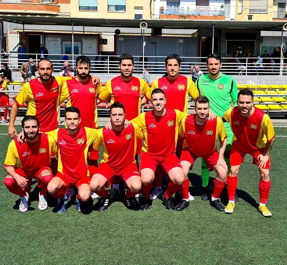 Primera victòria del Veinti (1-0). FOTO: Cedida