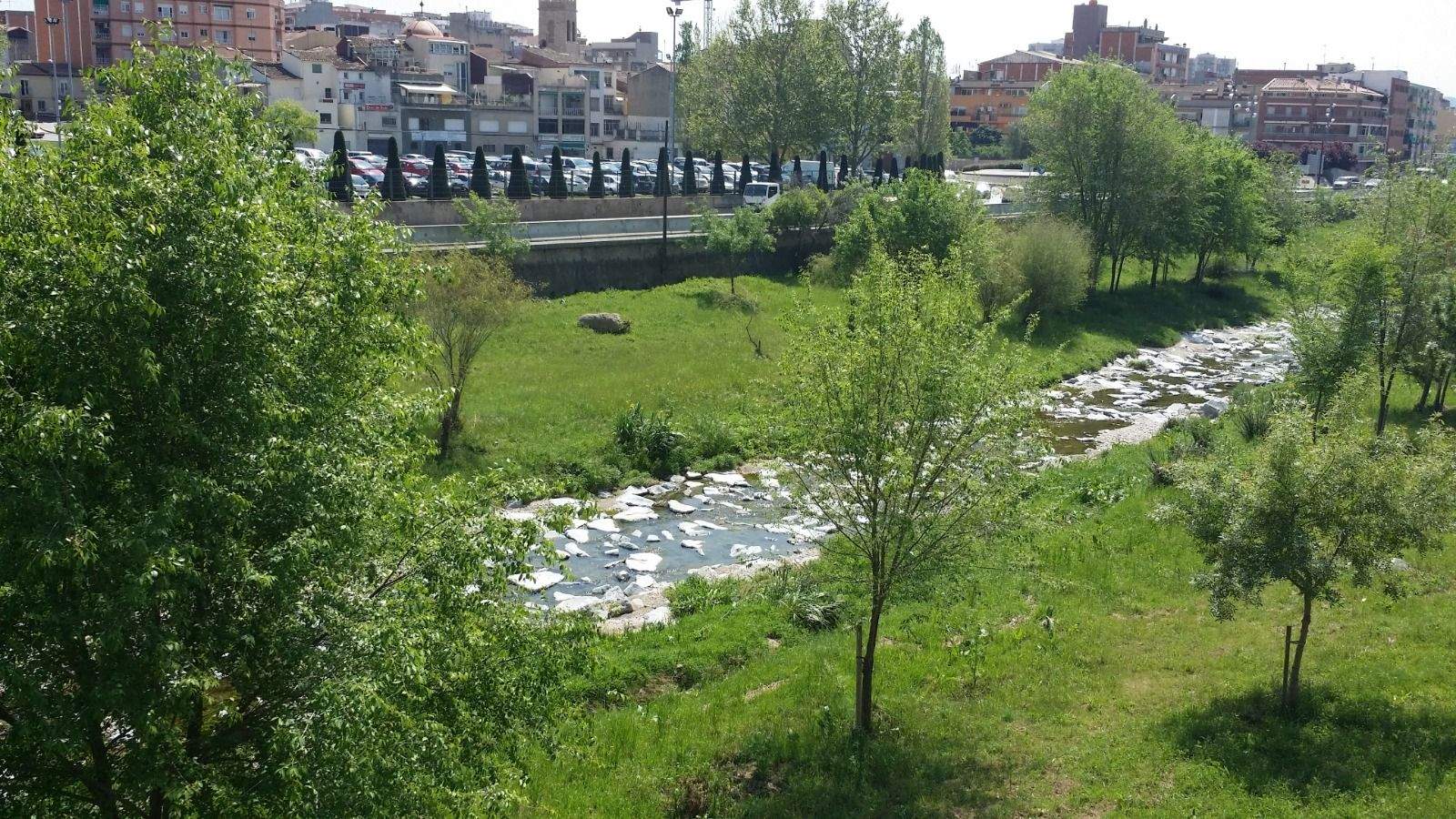 Tram de la riera on el Víctor de la Torre proposa crear accessos amb rampes o escales. FOTO: Cedida Tram de la riera on el Víctor de la Torre proposa crear accessos amb rampes o escales. FOTO: Cedida