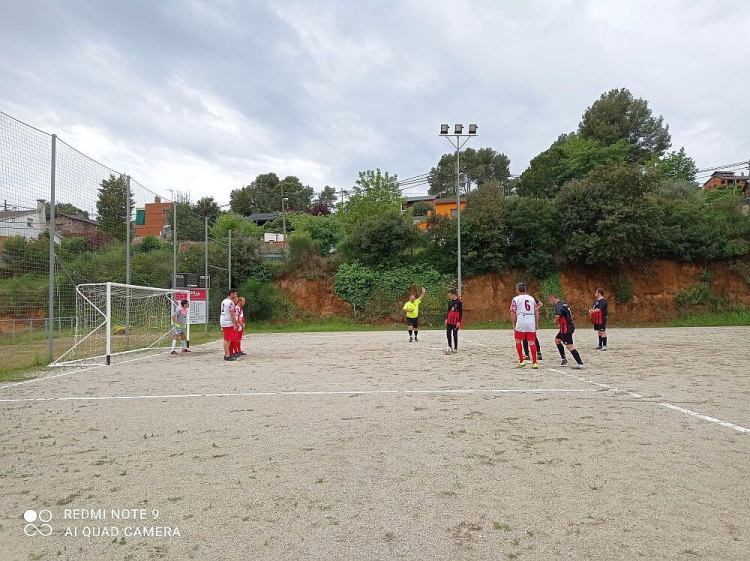 L'Horitzó-Can Mir 'B' aconsegueix un valuós empat davant el Mollet (3-3). FOTO: Cedida