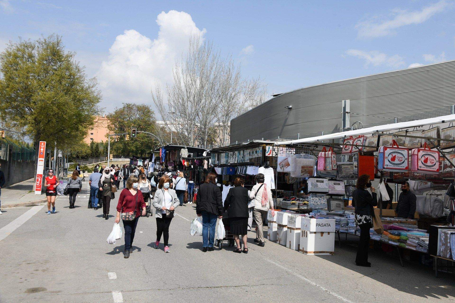 El mercadal està situat al carrer Antoni Sedó. FOTO: Ajuntament de Rubí – Localpres