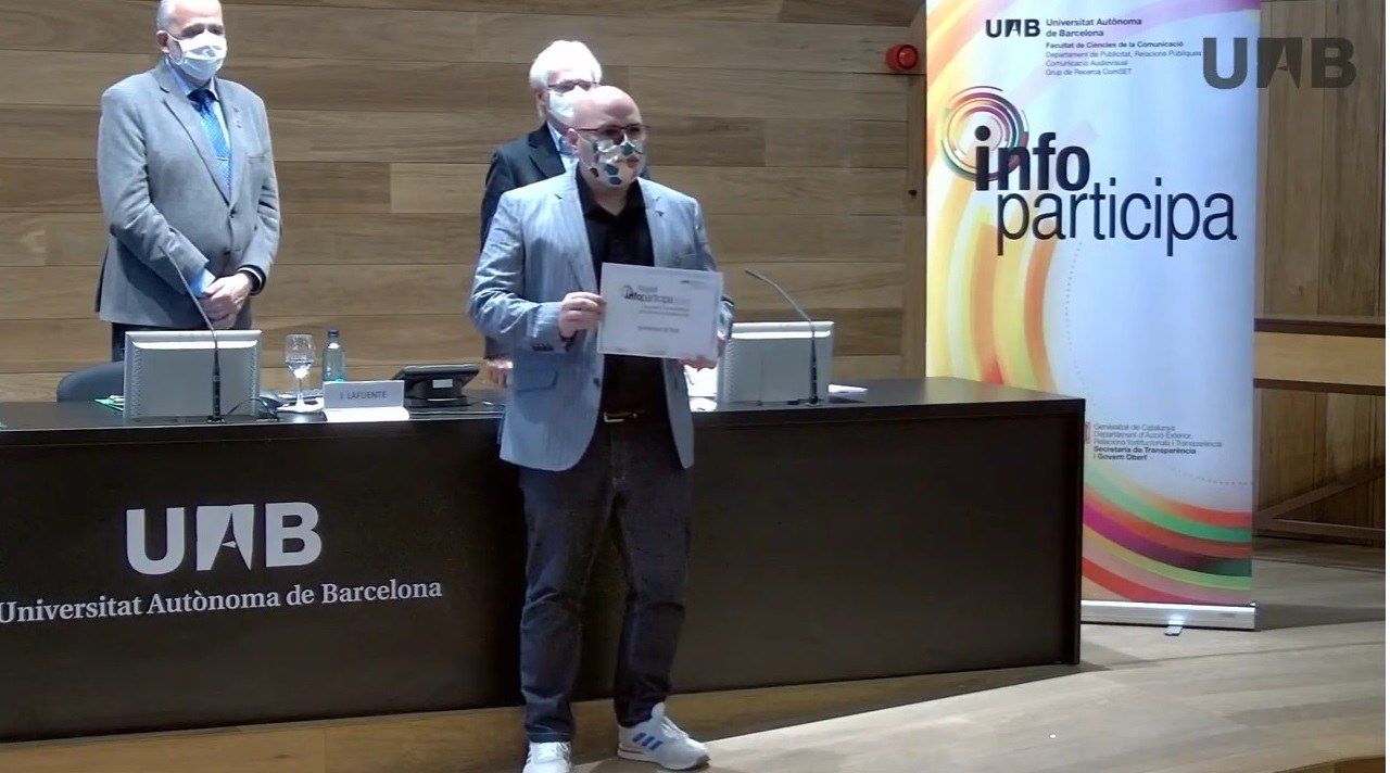 Rubí obté el 100% de puntuació del segell Infoparticipa. FOTO: Ajuntament de Rubí