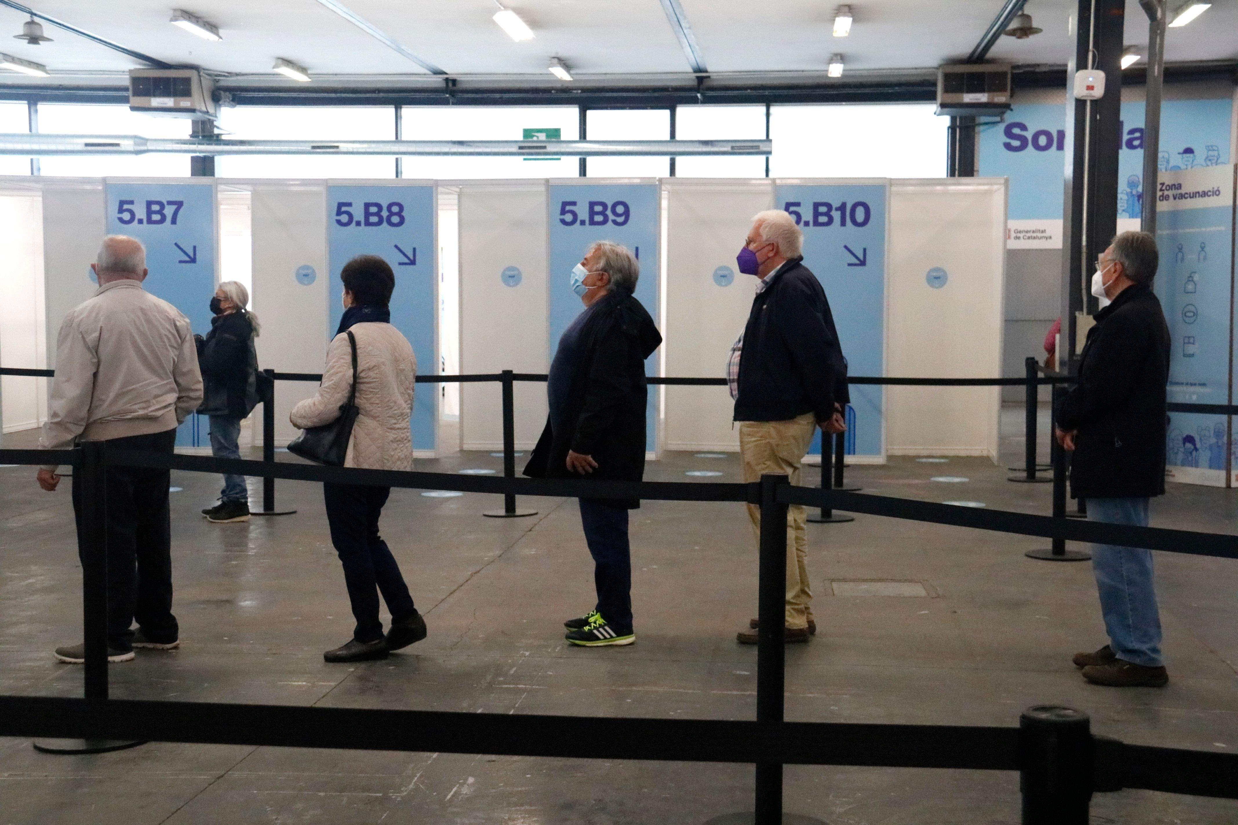 Salut administrarà la pròxima setmana les segones dosis d'Astrazeneca a persones de 60 a 69 anys. FOTO: ACN