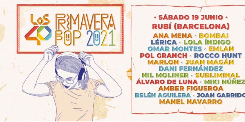Cartell de l'emissora amb els artistes que actuaran el pròxim 19 de juny Cartell de l'emissora amb els artistes que actuaran el pròxim 19 de juny