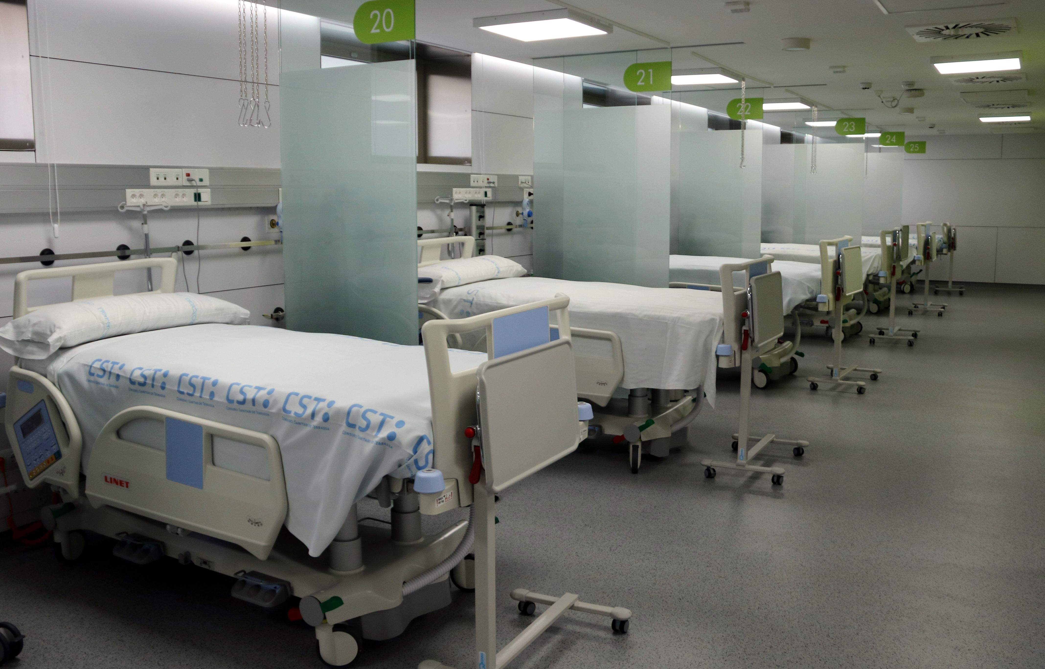 Interior de l'Hospital de Terrassa. FOTO: Àlex Recolons/ACN