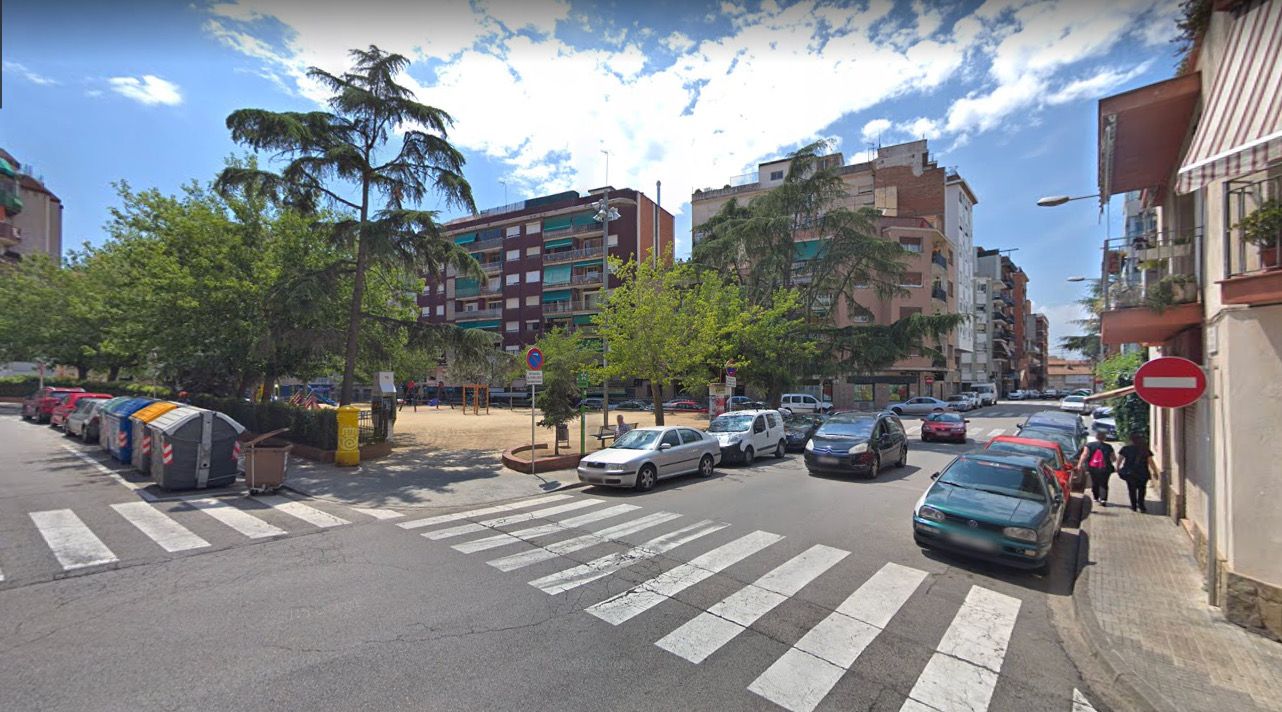 La plaça del Progrés de Rubí. FOTO: Google Maps