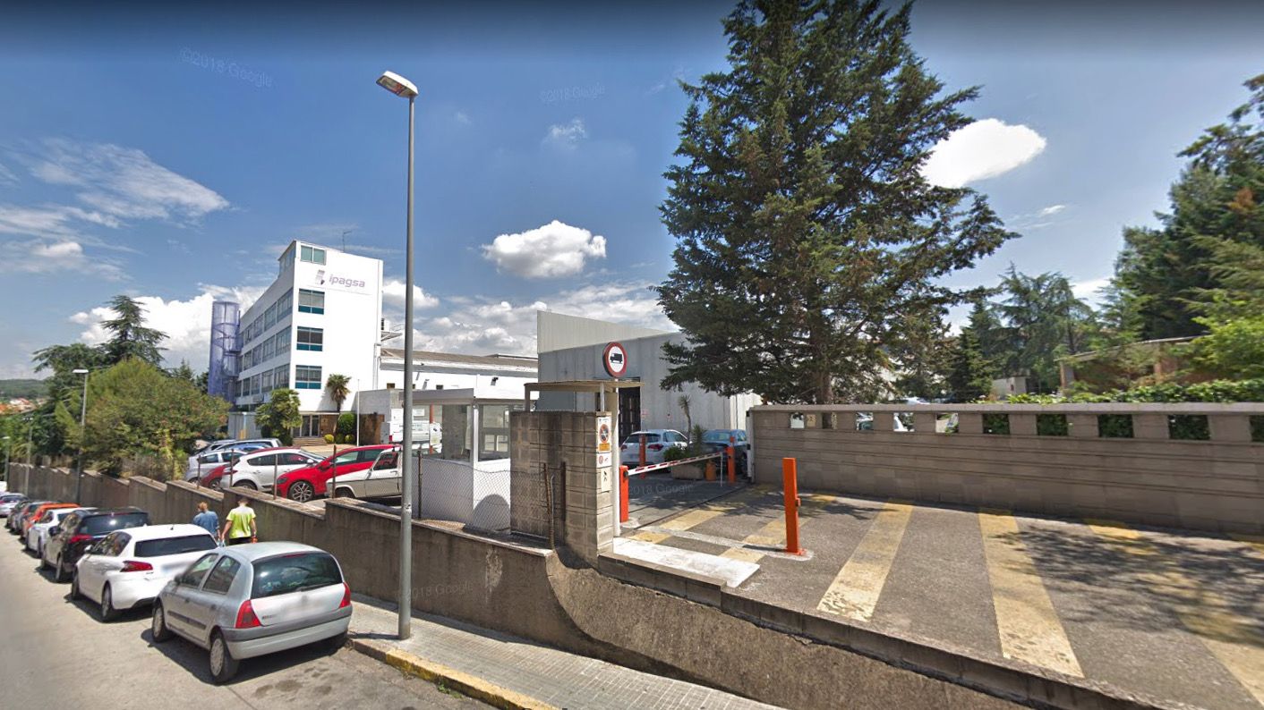 La seu de la fàbrica IPAGSA a Rubí. FOTO: Google Maps