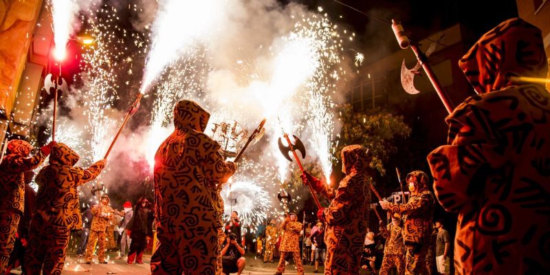 Diables de la Riera. FOTO: Arxiu