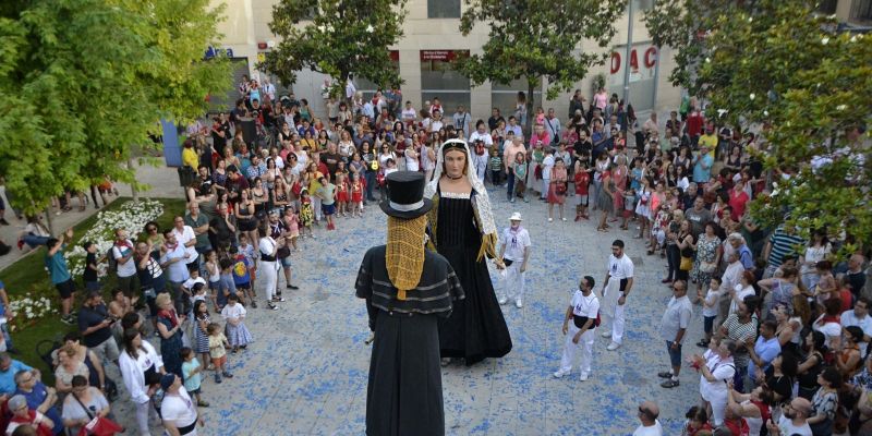 Els Gegants de Rubí. FOTO: Arxiu