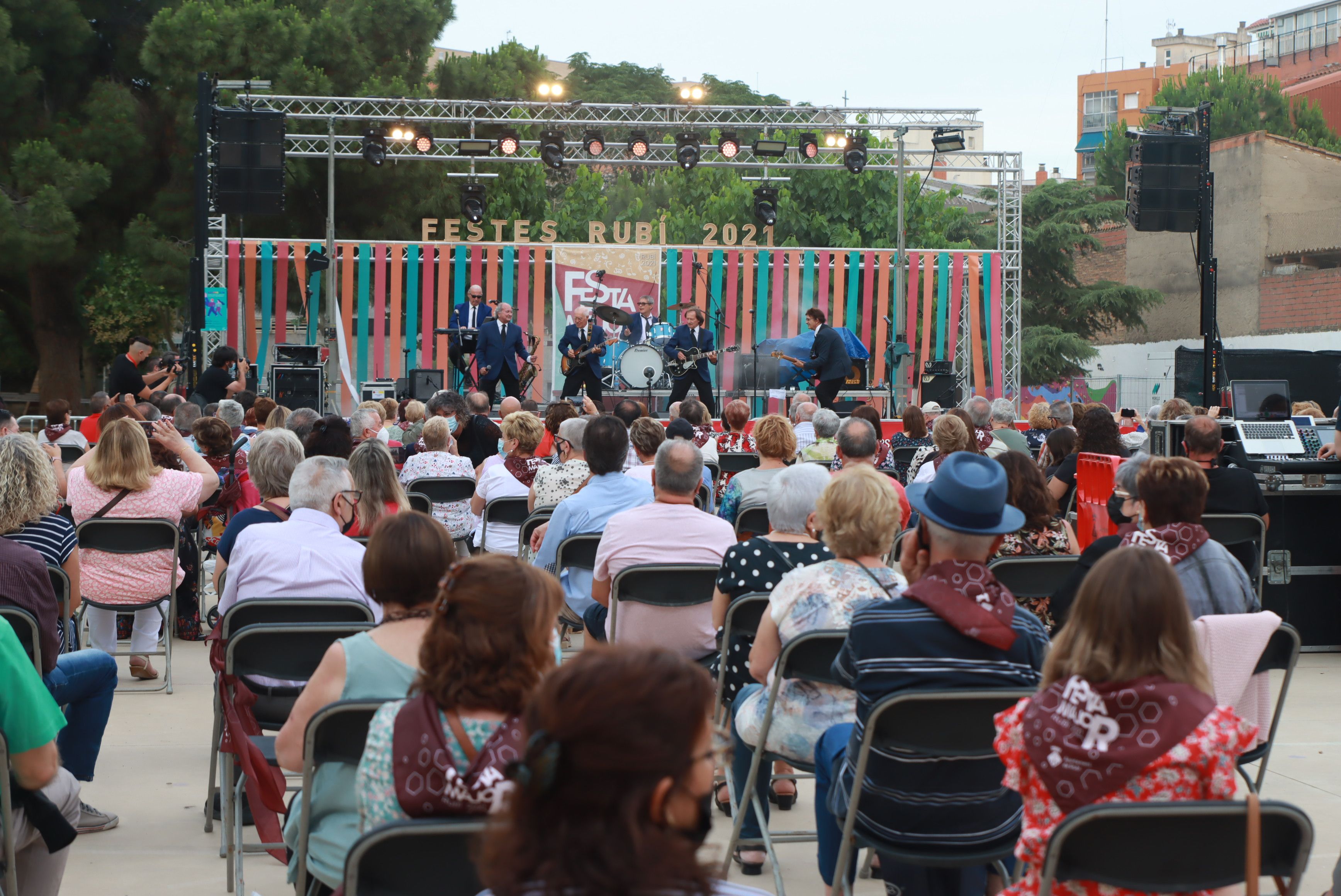 Concert de Los Sirex per Festa Major a Rubí. FOTO: Josep Llamas