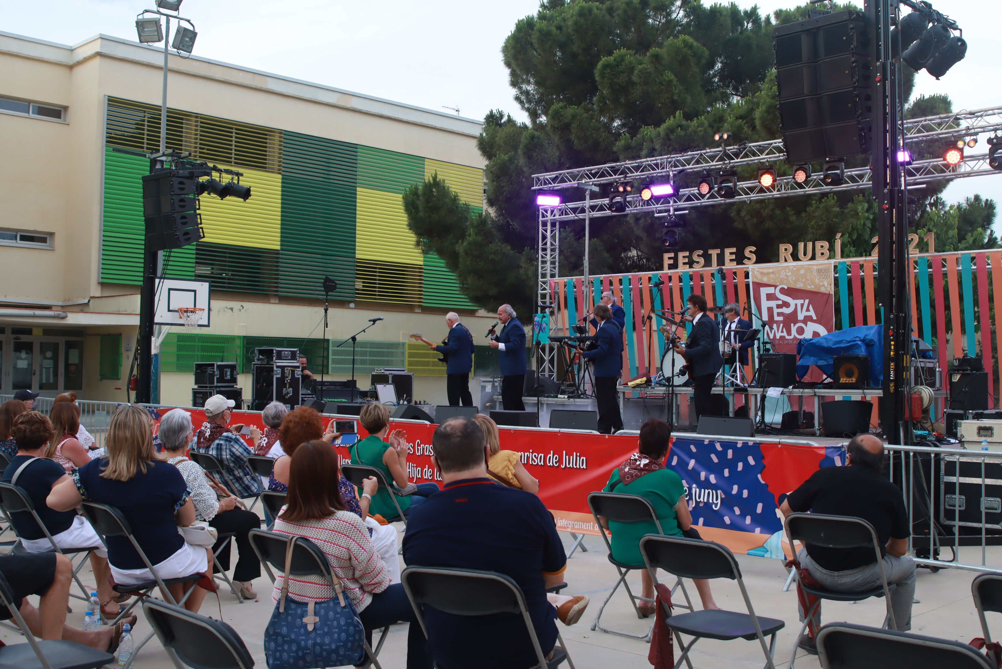 Concert de Los Sirex per Festa Major a Rubí. FOTO: Josep Llamas