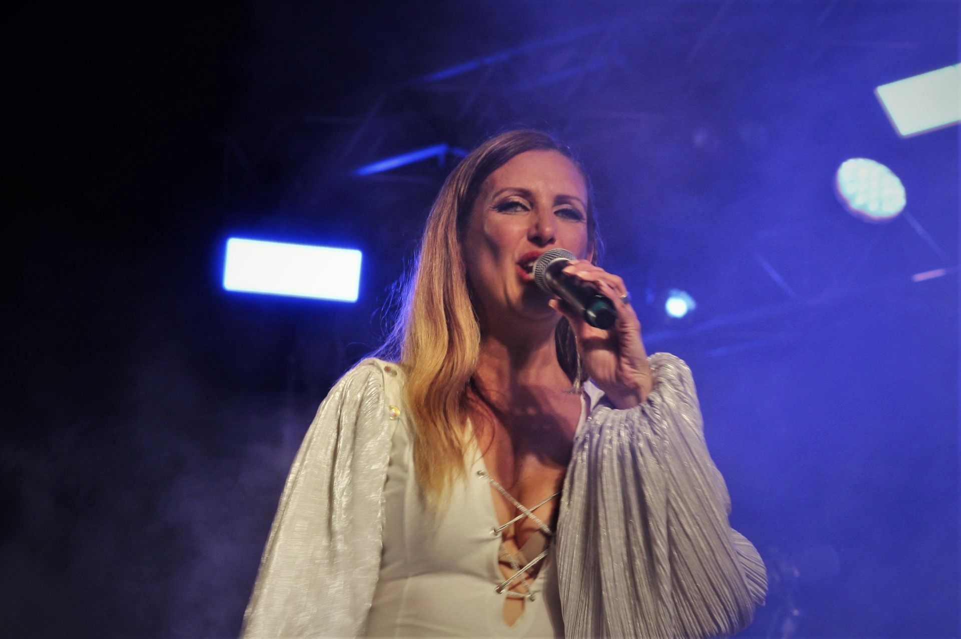 Actuació musical de The ABBA Experience. FOTO: Andrea Martínez