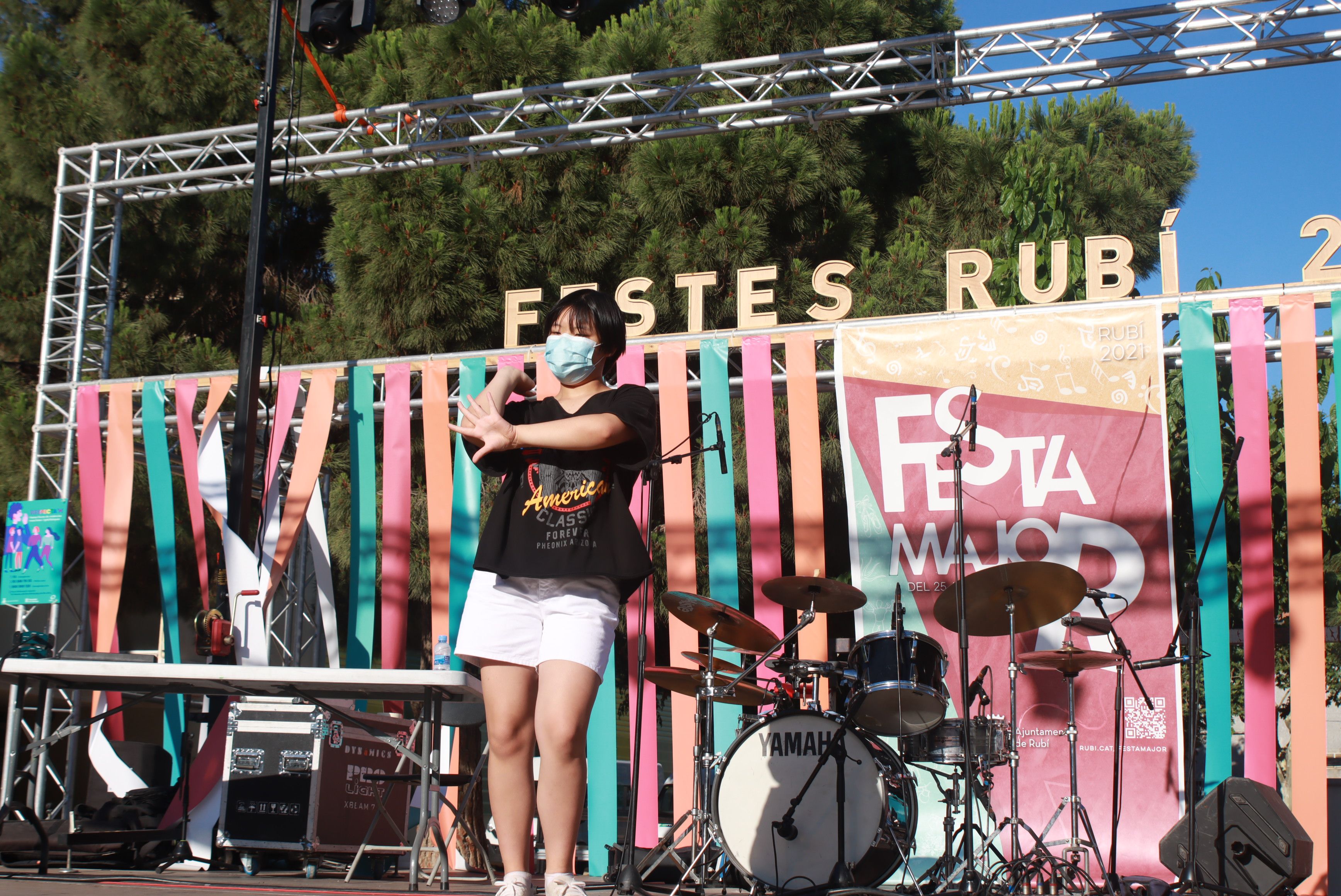 Actuacions musicals amb motiu del projecte Rubí Jove Expressa! per Festa Major. FOTO: Josep Llamas