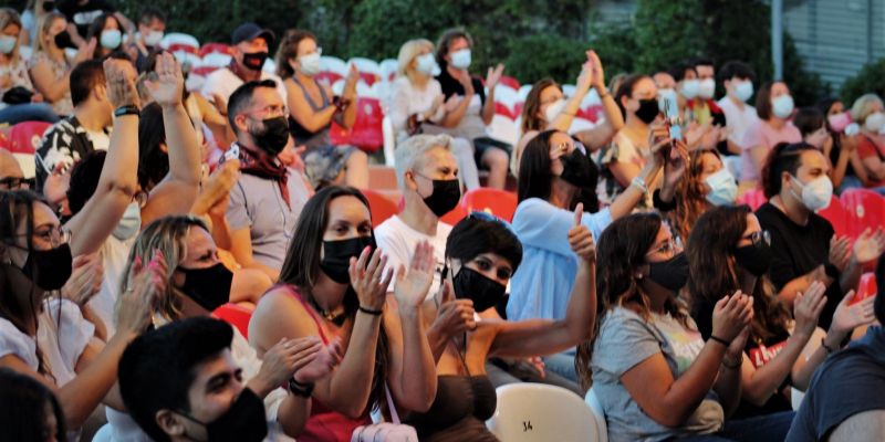 El concert de Funambulista posa el punt final al festival RRandom, que ha coincidit amb Festa Major. FOTO: Andrea Martínez