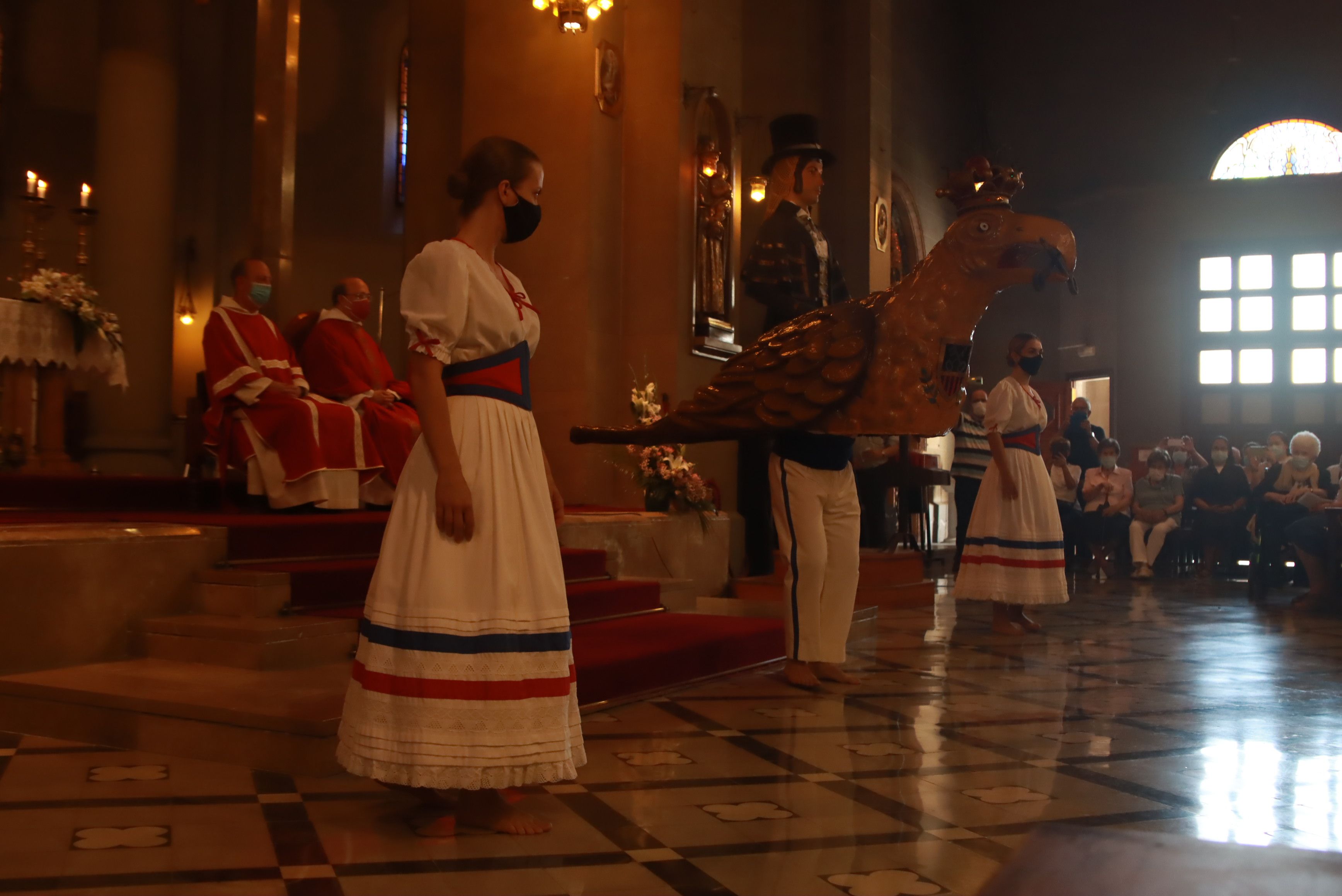 Missa solemne per Sant Pere a la Festa Major. FOTO: Josep Llamas