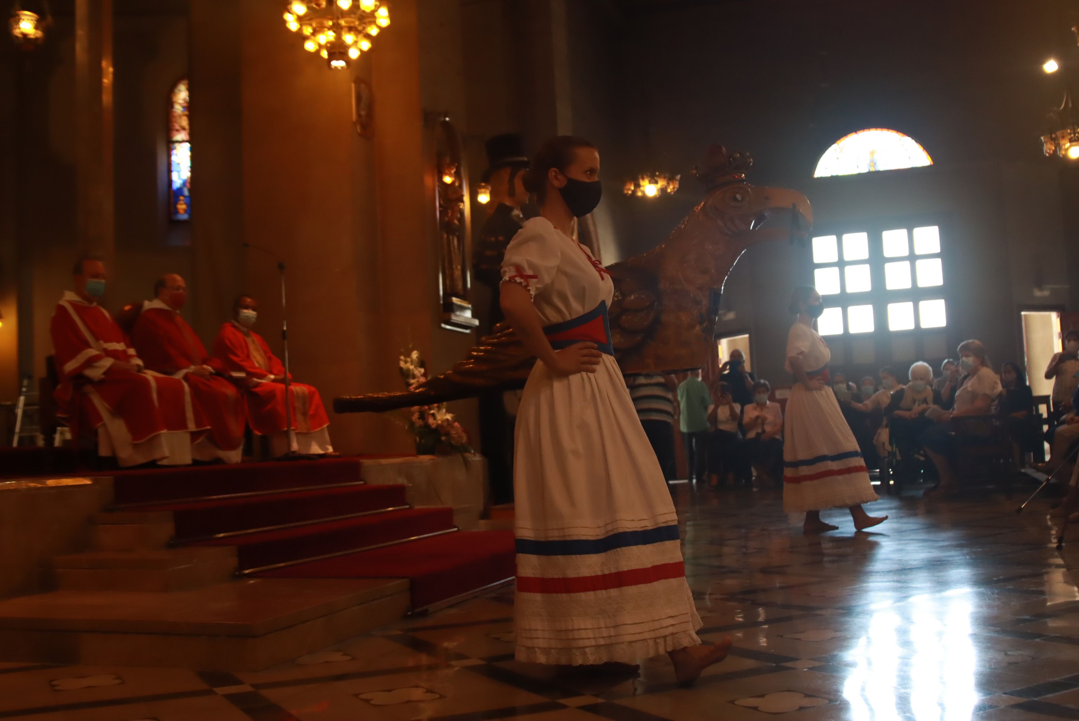 Missa solemne per Sant Pere a la Festa Major. FOTO: Josep Llamas