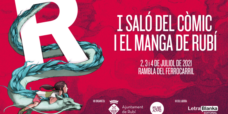 Cartell de la primera edició del Saló del Còmic i el Manga de Rubí Cartell de la primera edició del Saló del Còmic i el Manga de Rubí