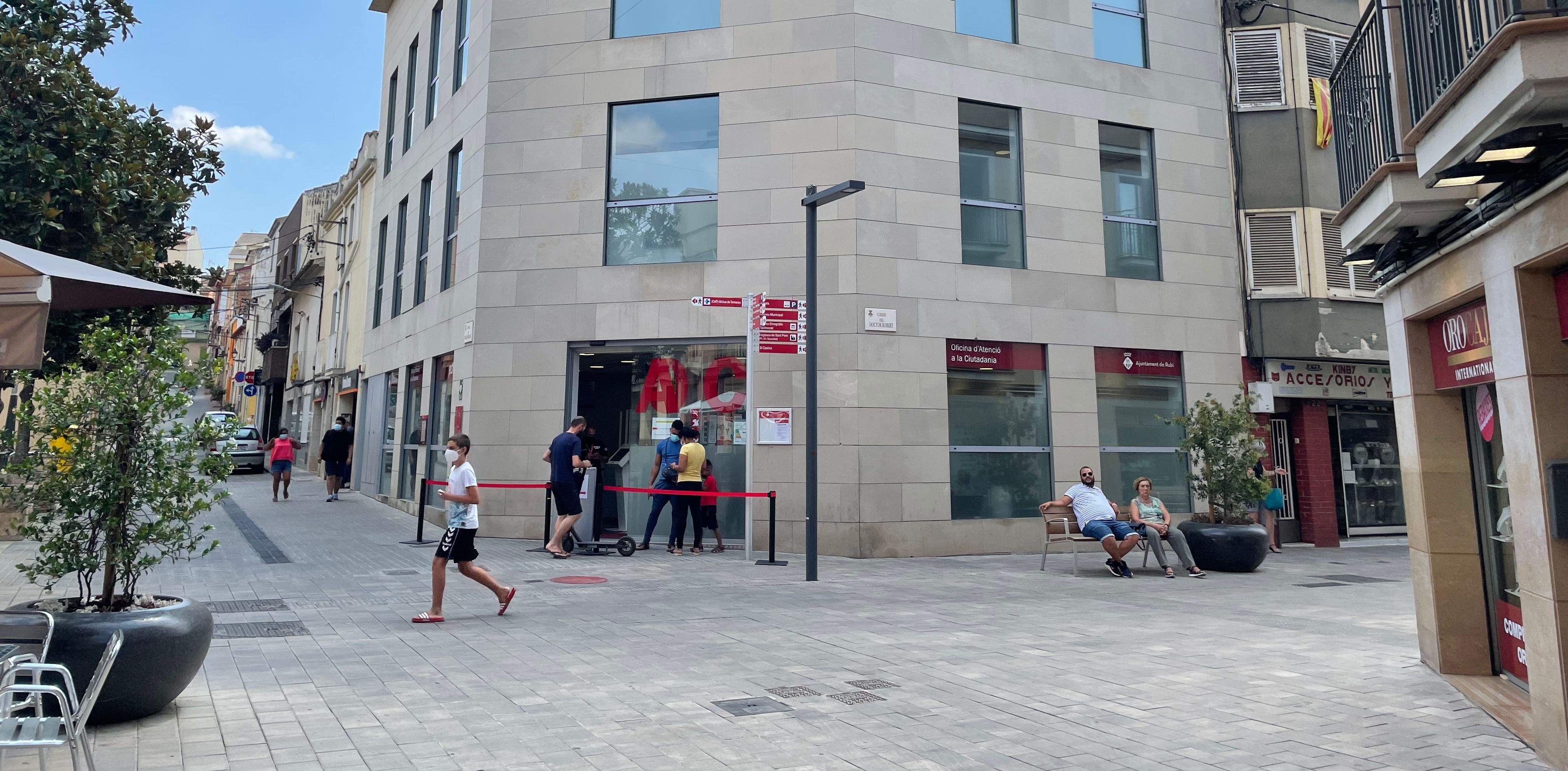 Oficina d'Atenció Ciutadana, OAC. FOTO: NHS