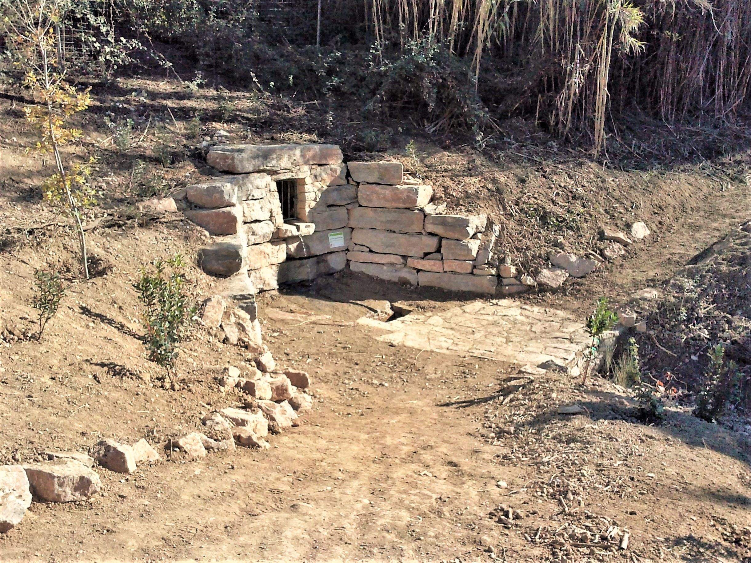 L’arranjament de la font de can Tiraïres el 2015. FOTO: Jordi Vilalta