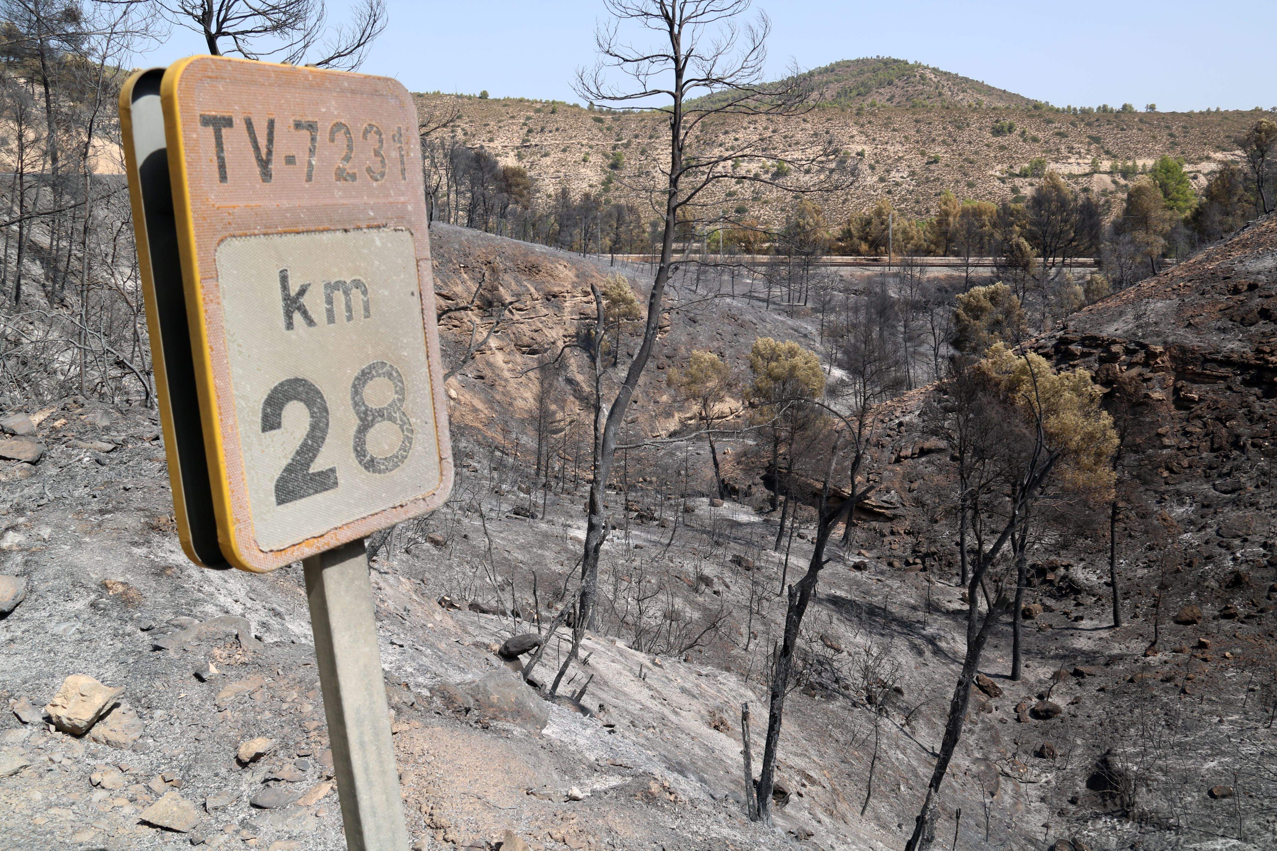 Protecció Civil desactiva el pla especial per incendis forestals. FOTO: Anna Ferràs / ACN