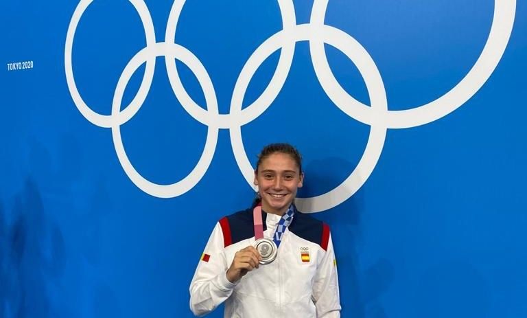 Elena Ruiz: "Encara no sóc conscient que som subcampiones olímpiques". FOTO: CN Rubí Elena Ruiz: "Encara no sóc conscient que som subcampiones olímpiques". FOTO: CN Rubí