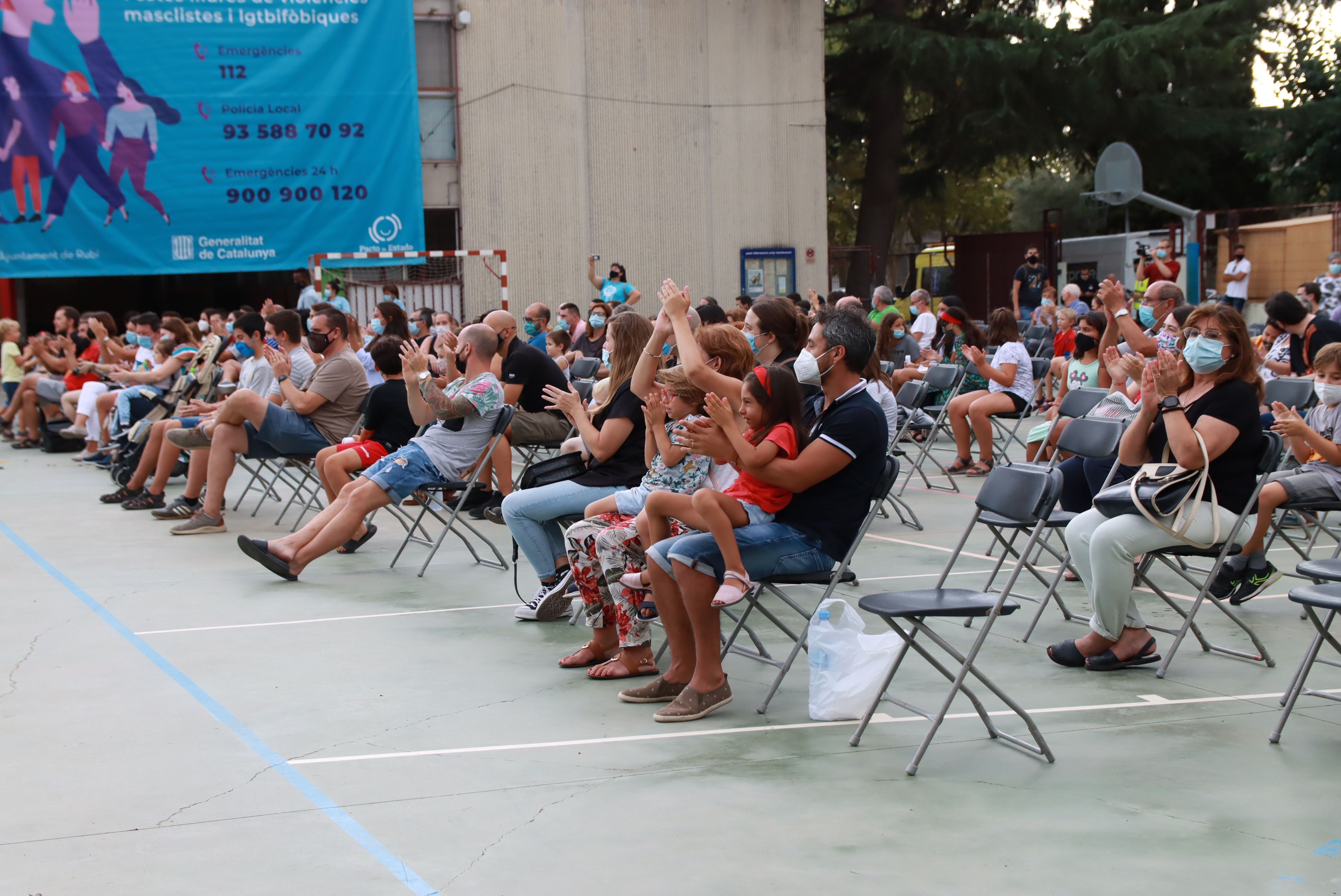 Tabalada a càrrec del grup de percussió Explosió Rítmica. FOTO: Josep Llamas