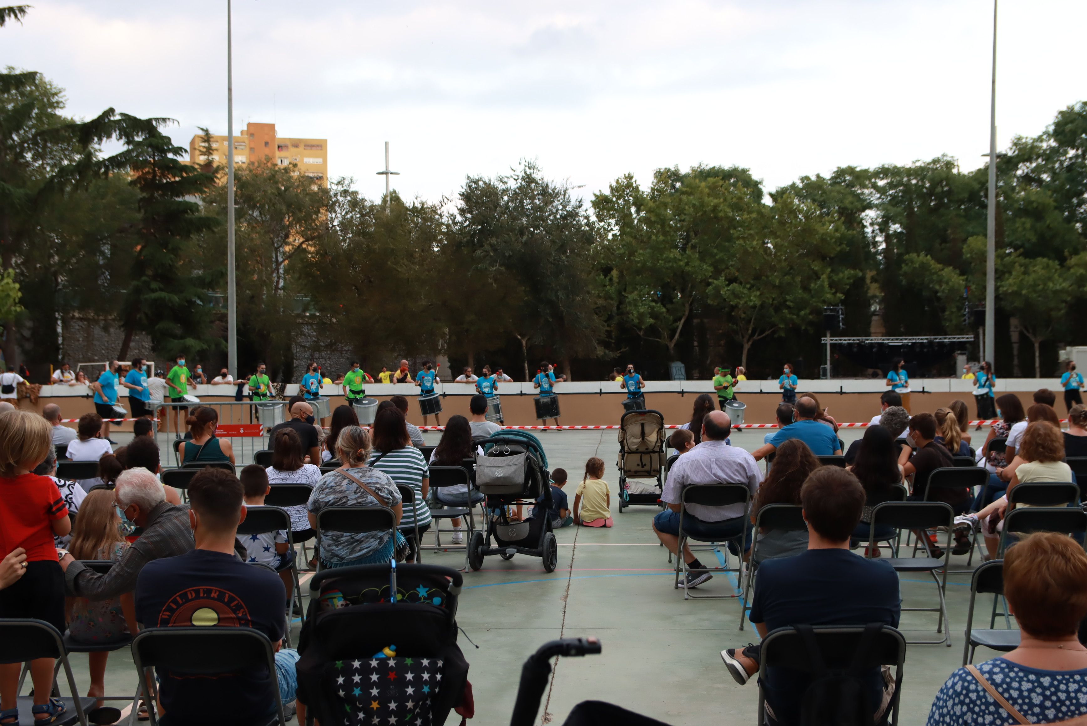 Tabalada a càrrec dels grups de percussió Explosió Rítmica i Tronats. FOTO: Josep Llamas