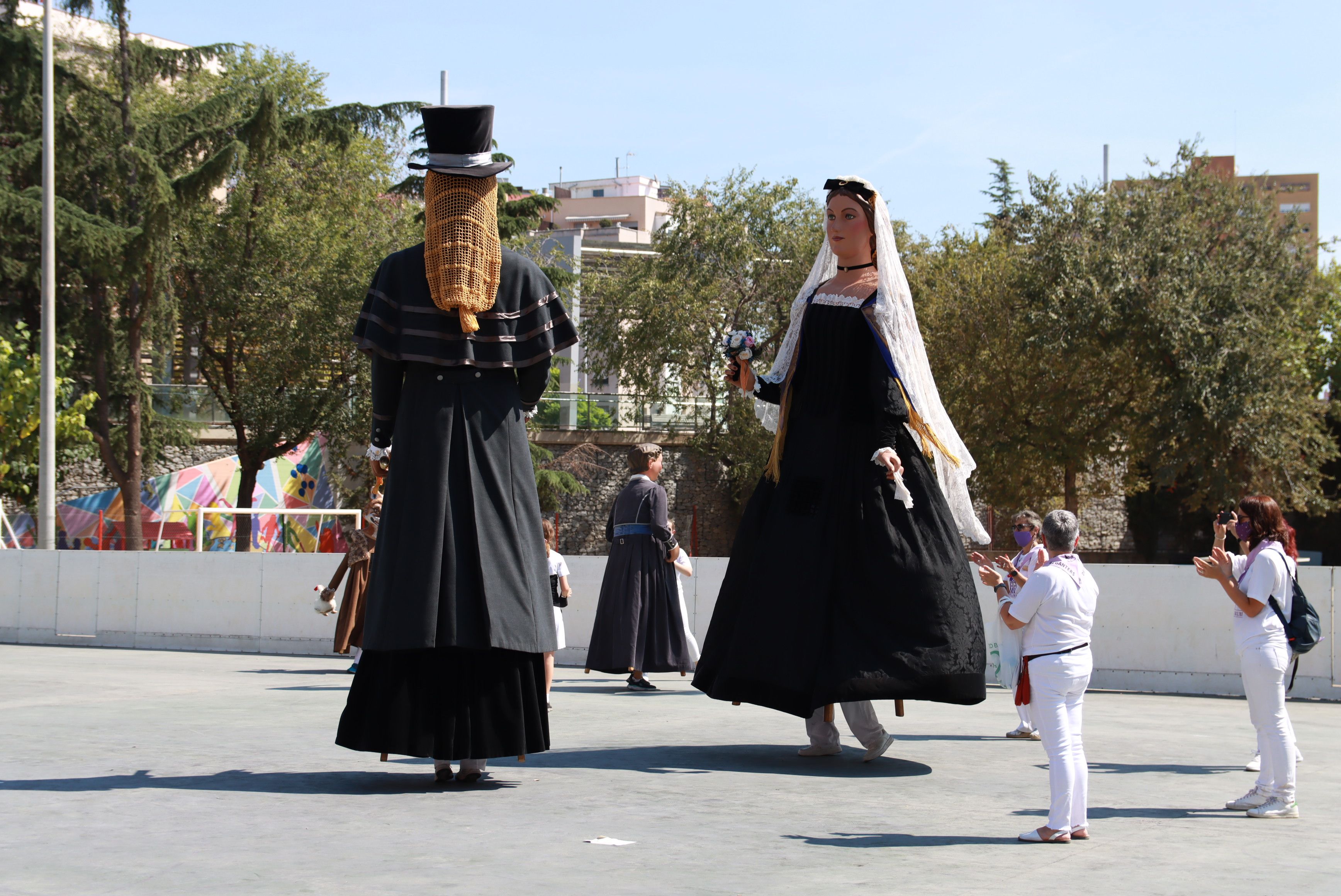 La ballada d'entremesos i d'imatgeria local per Sant Roc. FOTO: Josep Llamas