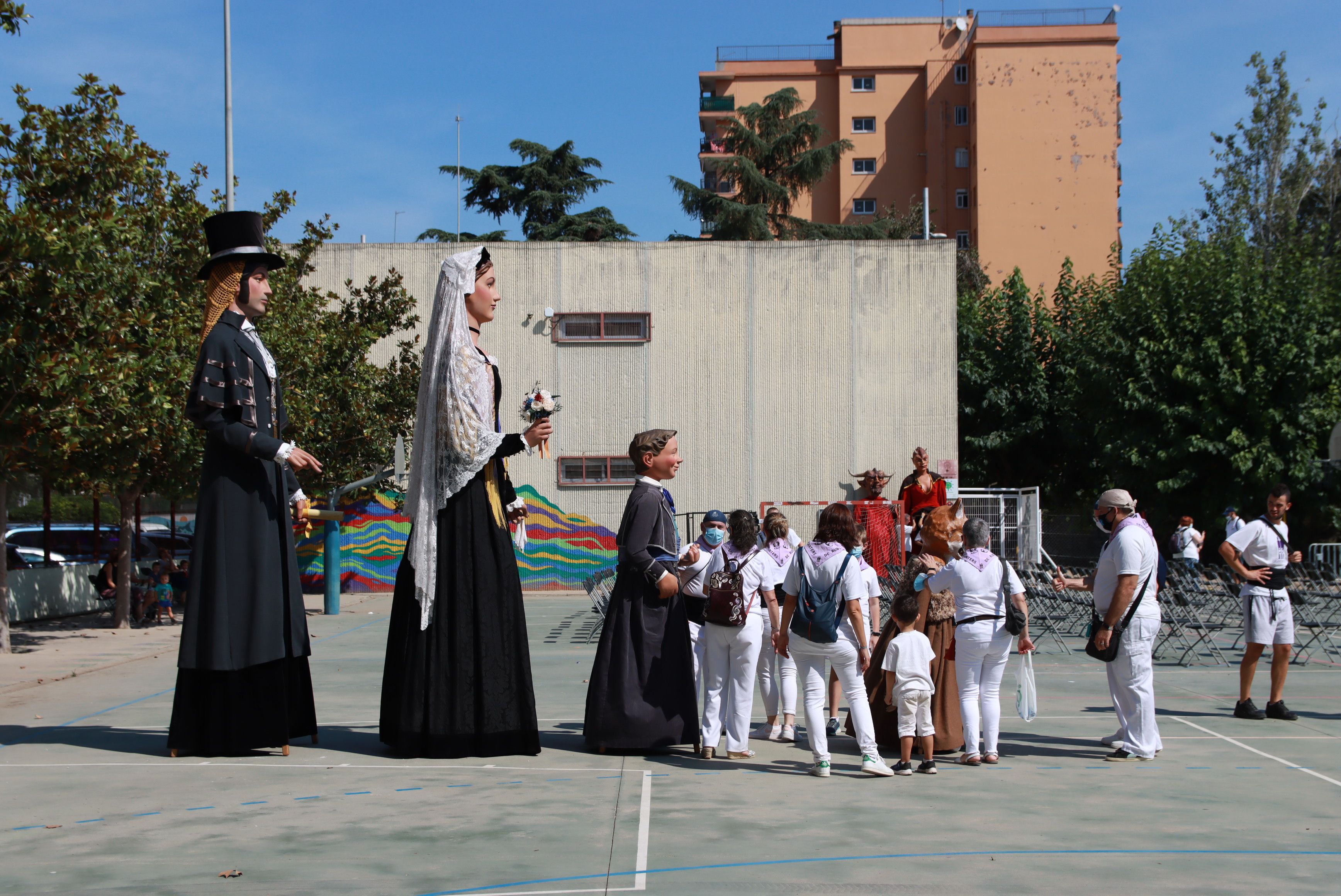 La ballada d'entremesos i d'imatgeria local per Sant Roc. FOTO: Josep Llamas