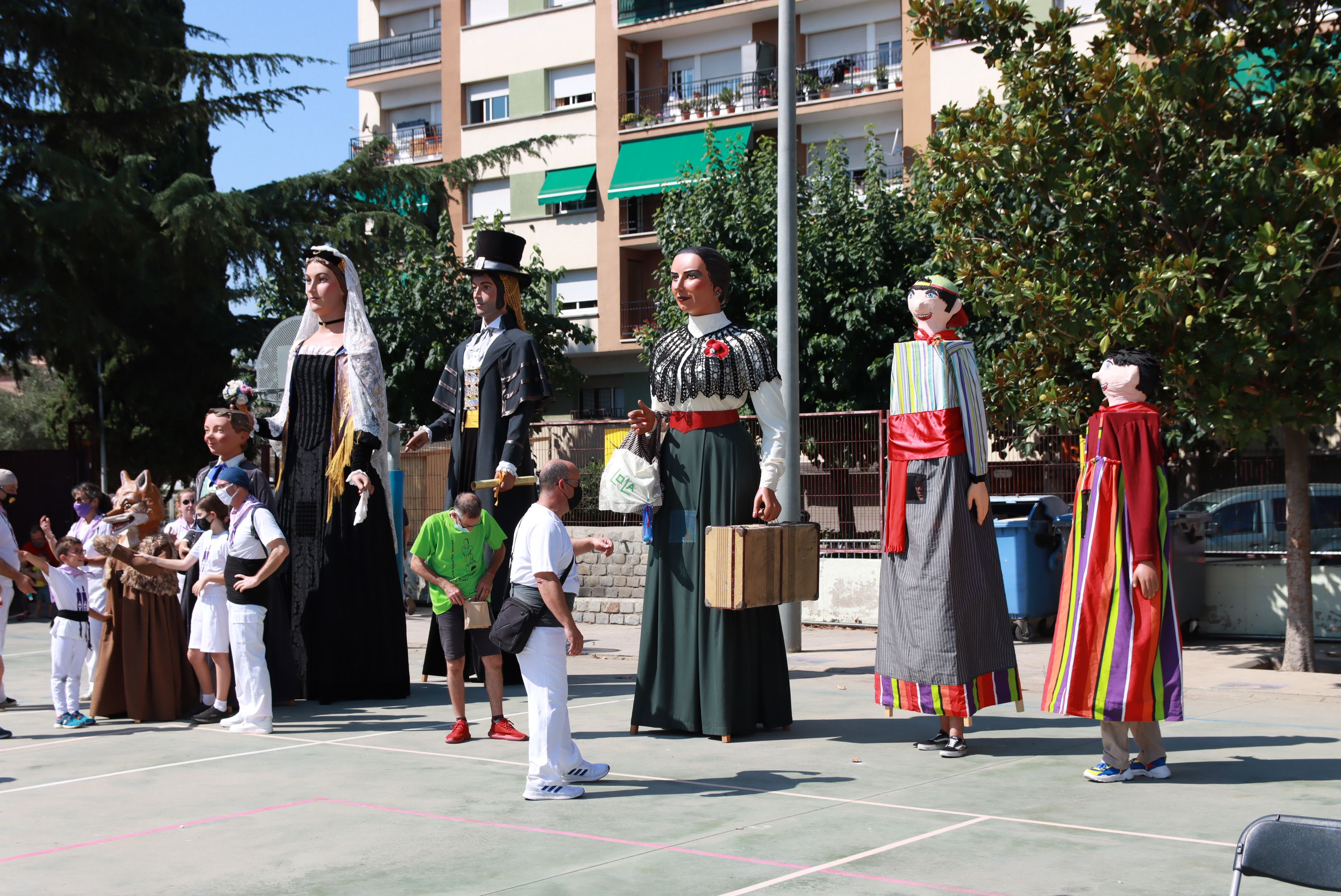 La ballada d'entremesos i d'imatgeria local per Sant Roc. FOTO: Josep Llamas