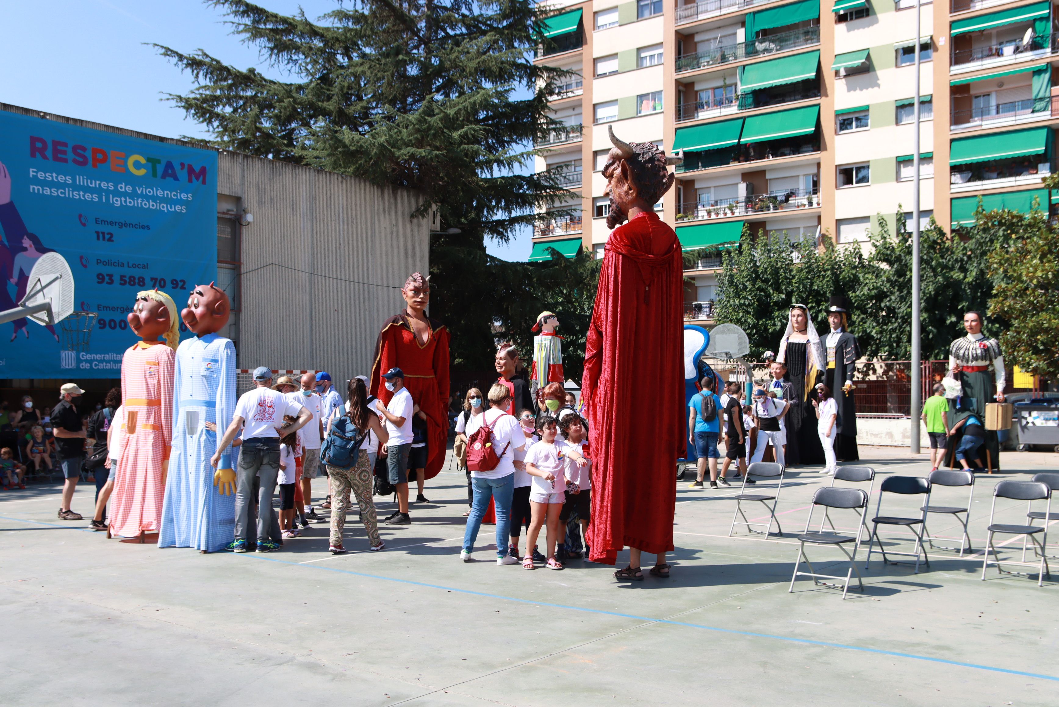 La ballada d'entremesos i d'imatgeria local per Sant Roc. FOTO: Josep Llamas