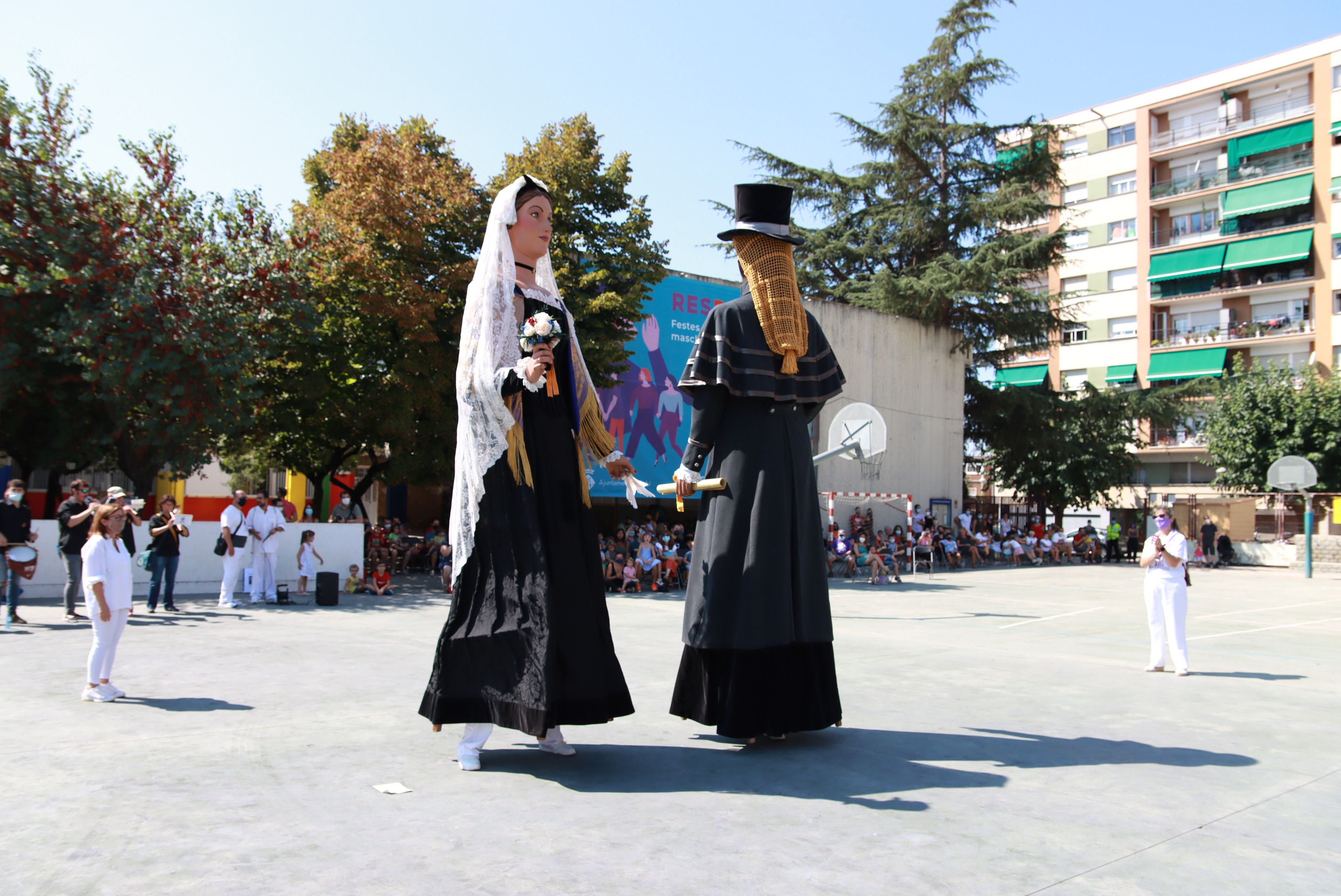 La ballada d'entremesos i d'imatgeria local per Sant Roc. FOTO: Josep Llamas