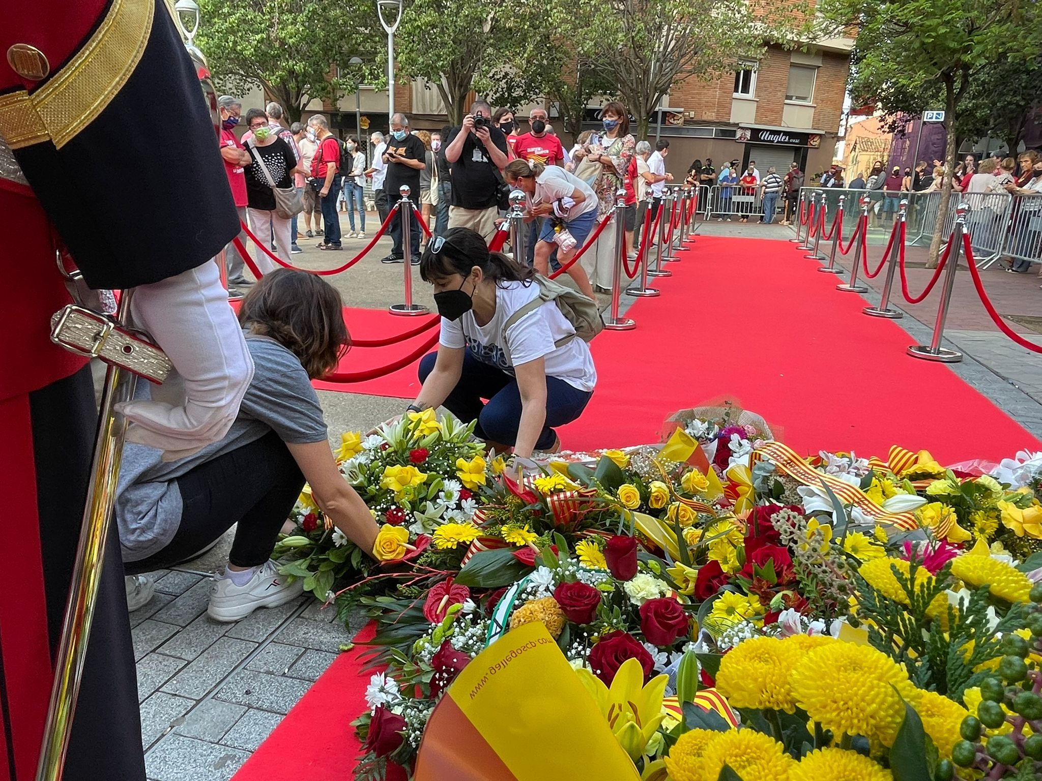 Rubí commemora la Diada de Catalunya. FOTO: Andrea Martínez