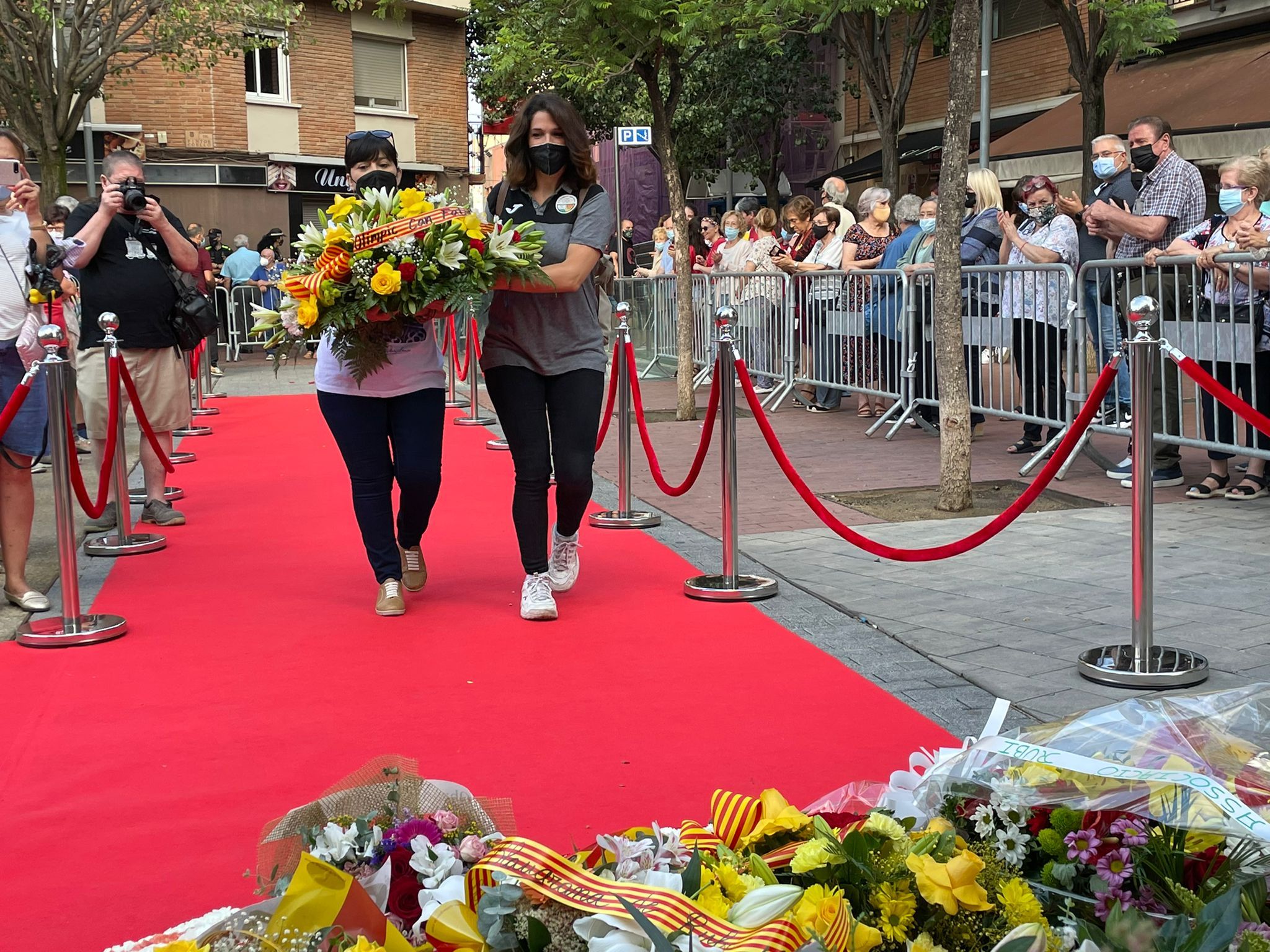 Rubí commemora la Diada de Catalunya. FOTO: Andrea Martínez