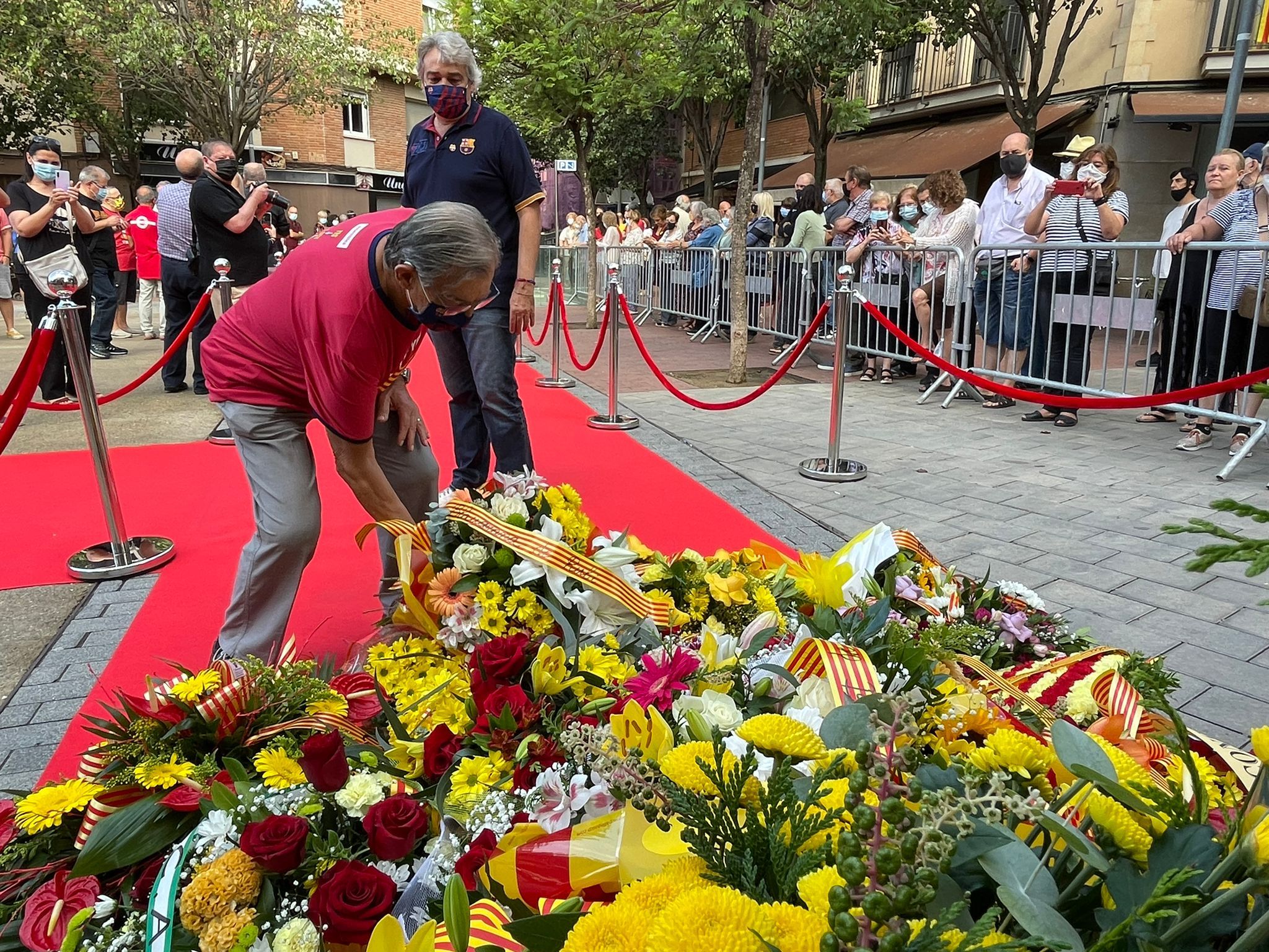 Rubí commemora la Diada de Catalunya. FOTO: Andrea Martínez