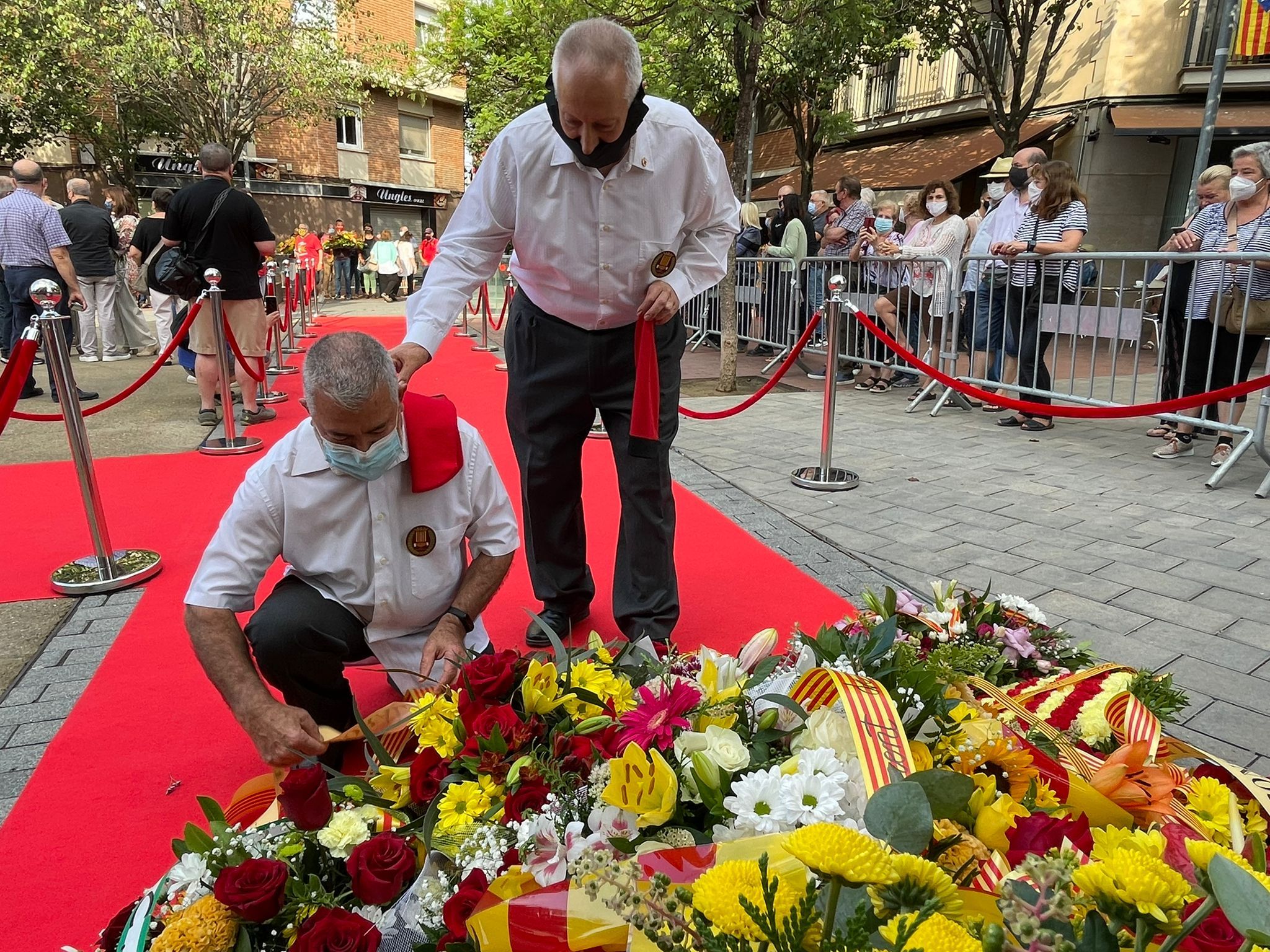 Rubí commemora la Diada de Catalunya. FOTO: Andrea Martínez