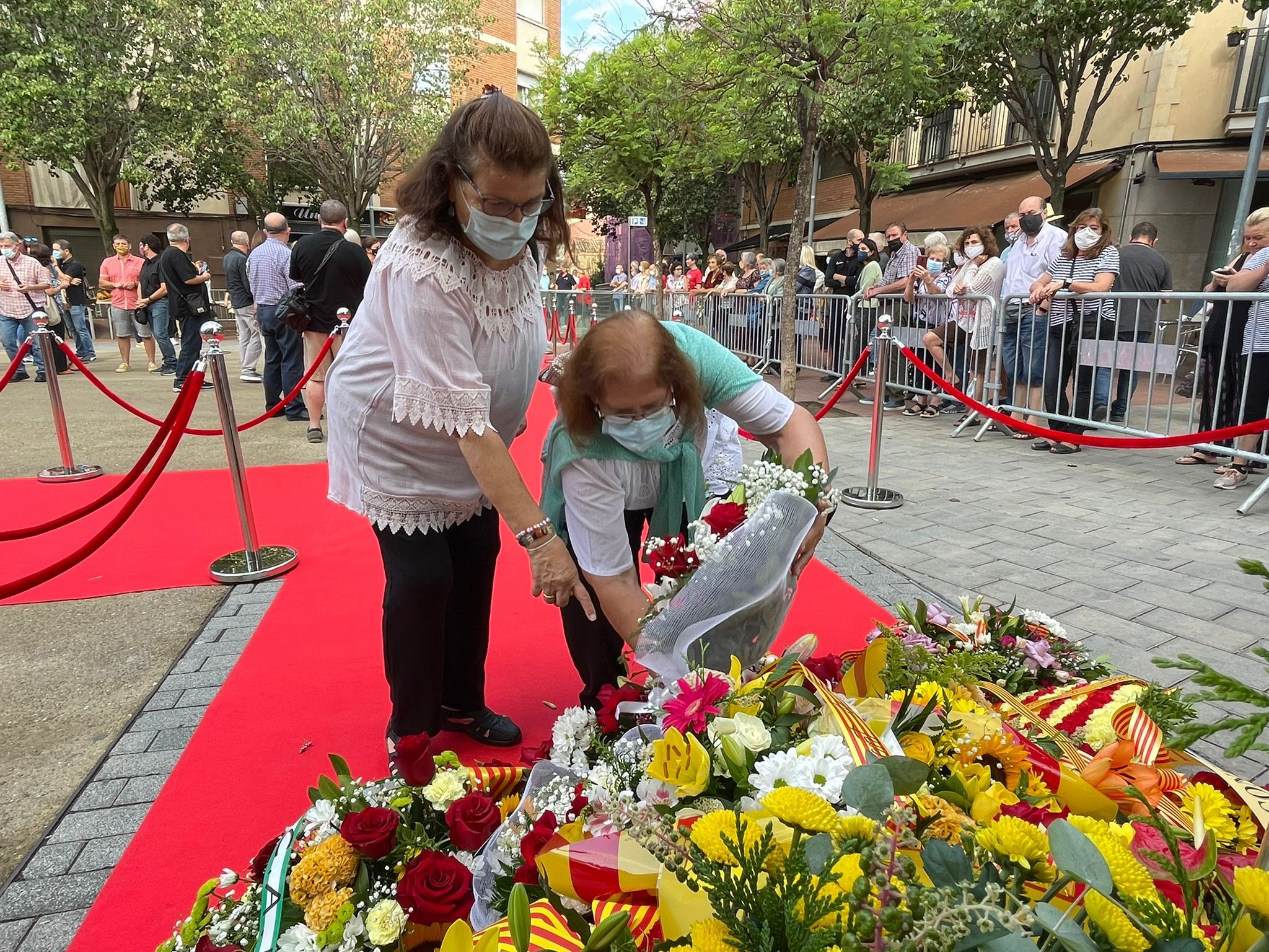Rubí commemora la Diada de Catalunya. FOTO: Andrea Martínez