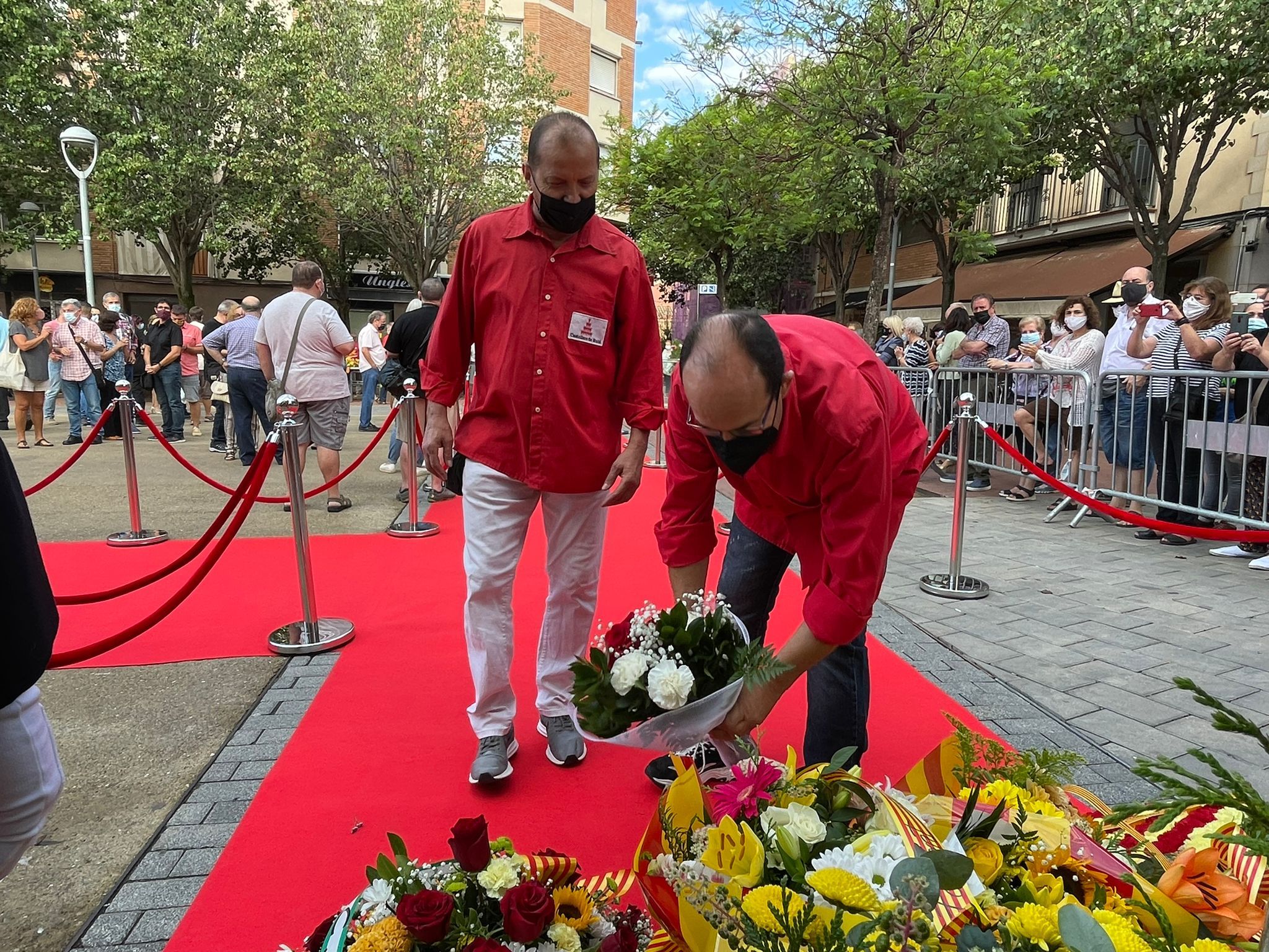 Rubí commemora la Diada de Catalunya. FOTO: Andrea Martínez