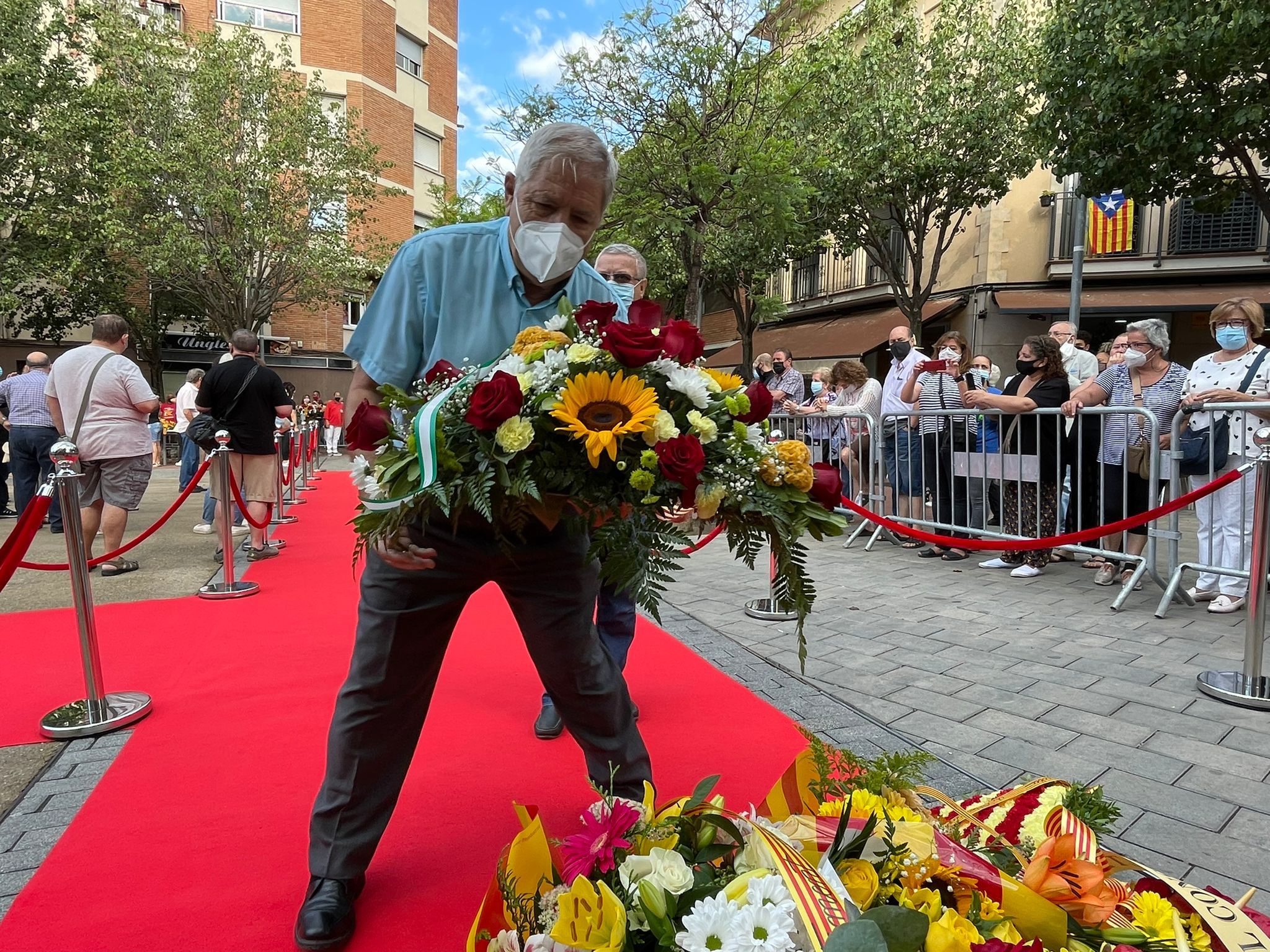 Rubí commemora la Diada de Catalunya. FOTO: Andrea Martínez