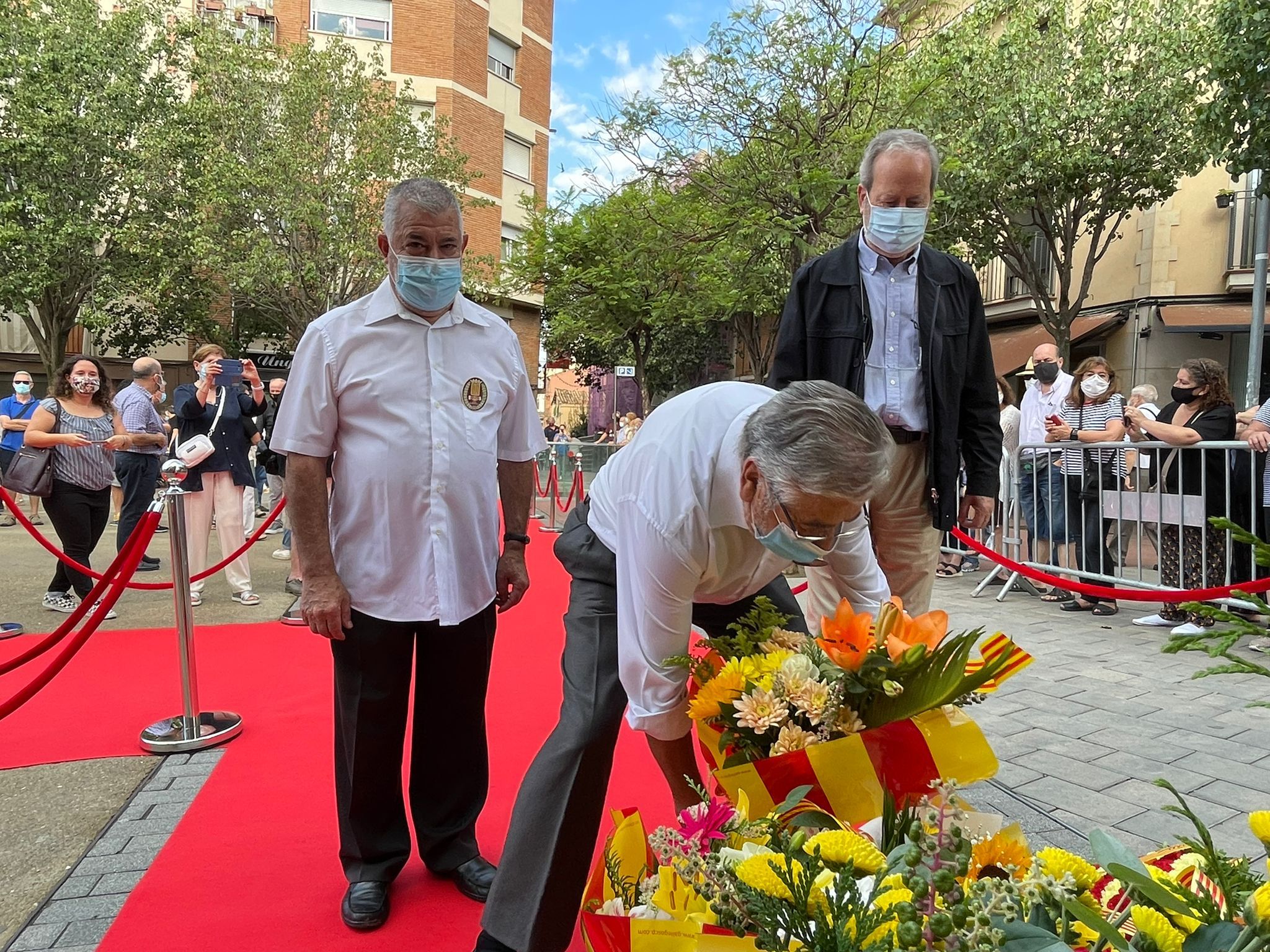 Rubí commemora la Diada de Catalunya. FOTO: Andrea Martínez