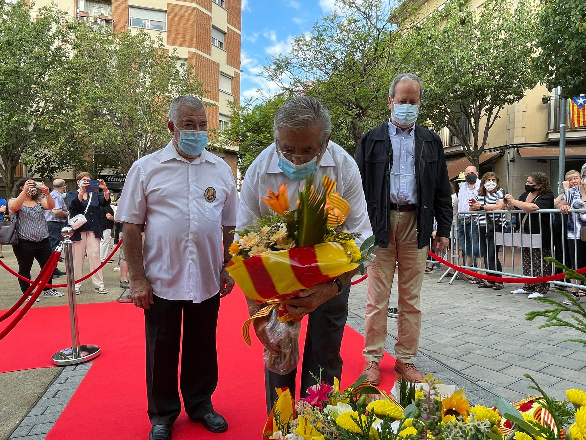 Rubí commemora la Diada de Catalunya. FOTO: Andrea Martínez