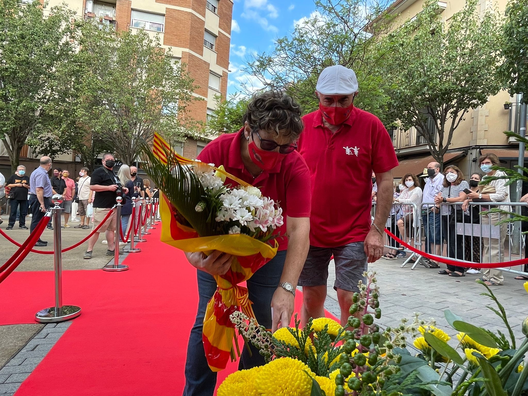 Rubí commemora la Diada de Catalunya. FOTO: Andrea Martínez