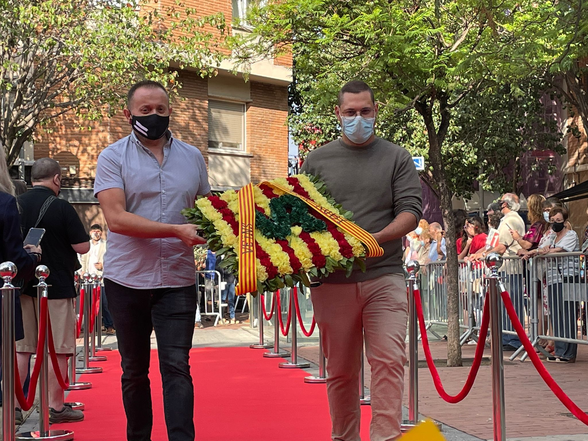 Rubí commemora la Diada de Catalunya. FOTO: Andrea Martínez