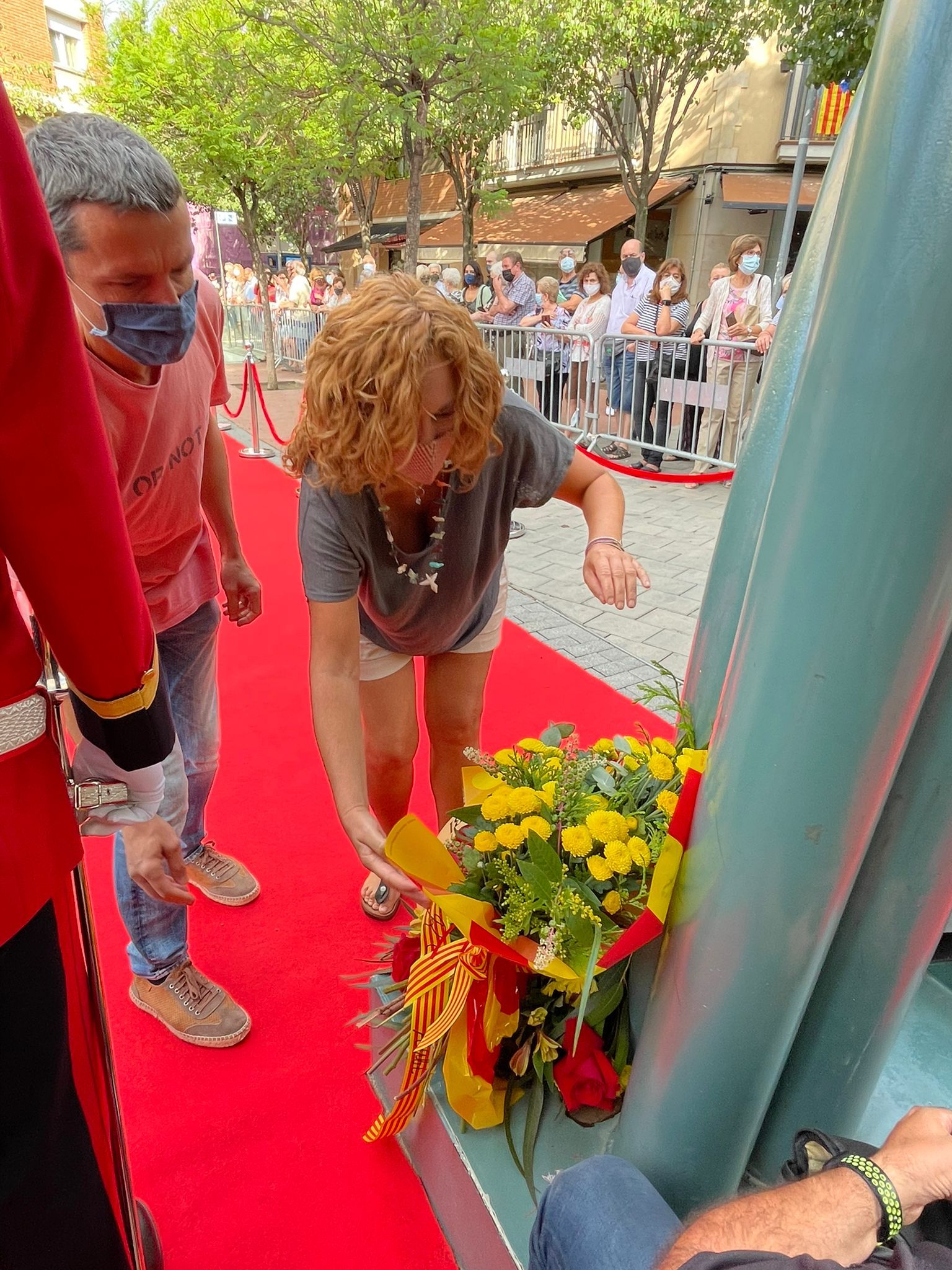 Rubí commemora la Diada de Catalunya. FOTO: Andrea Martínez